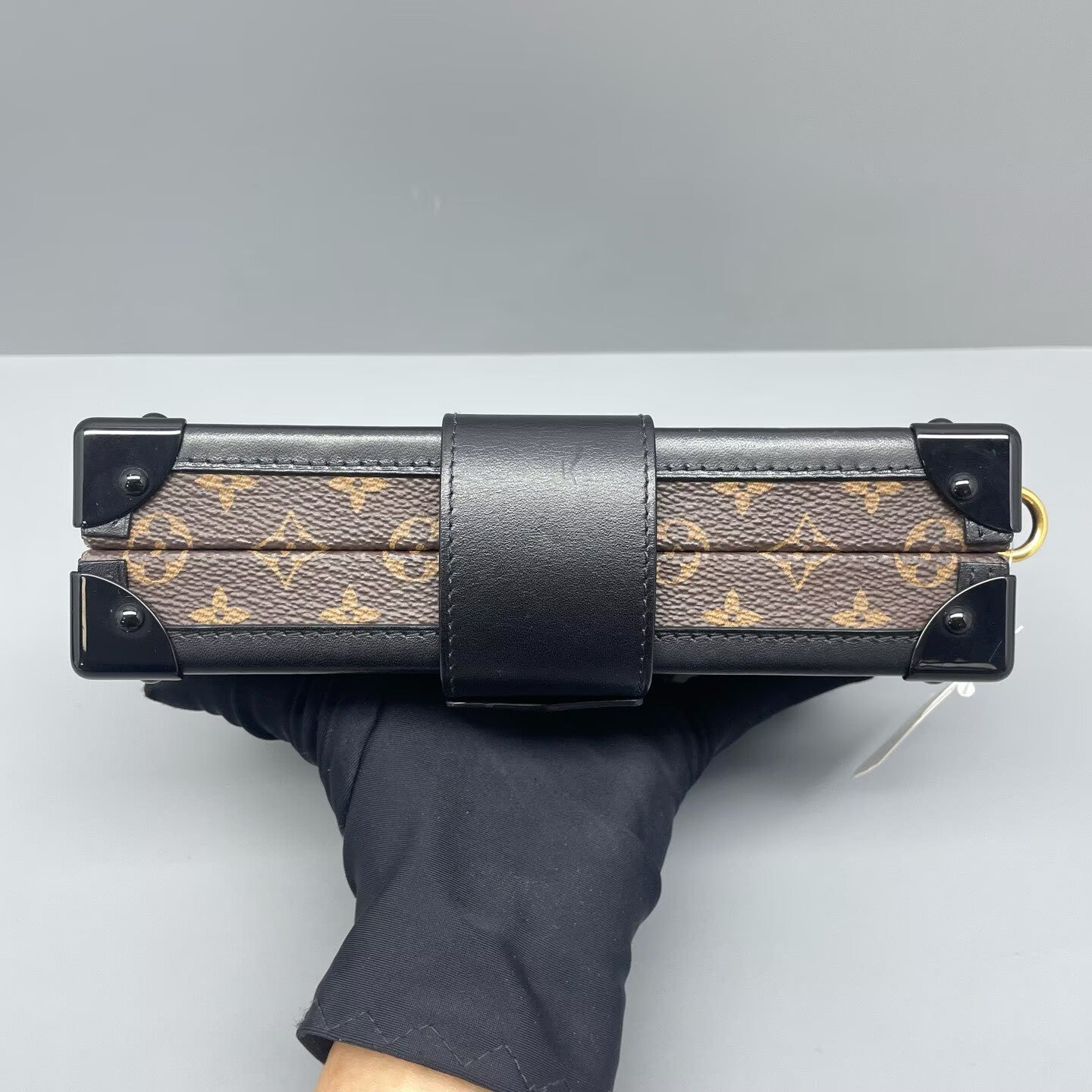 Louis Vuitton - Petite Malle Trunk - Monogram canvas with leather trim - Brown - (mini)
