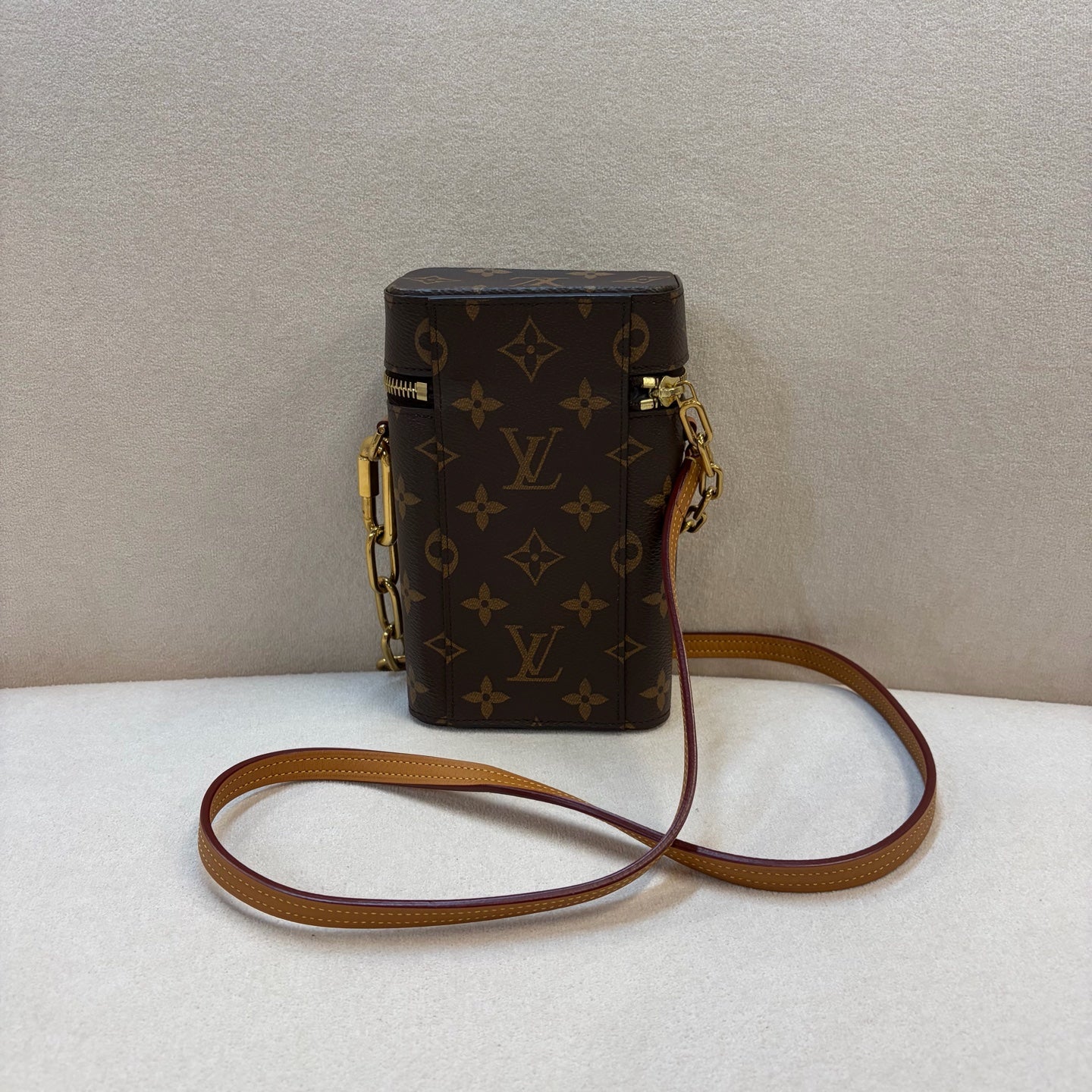 Louis Vuitton - Phone Box - Cloth - Brown - (mini)