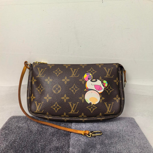 Louis Vuitton - Pochette Accessoires - Cloth - Brown - (small)