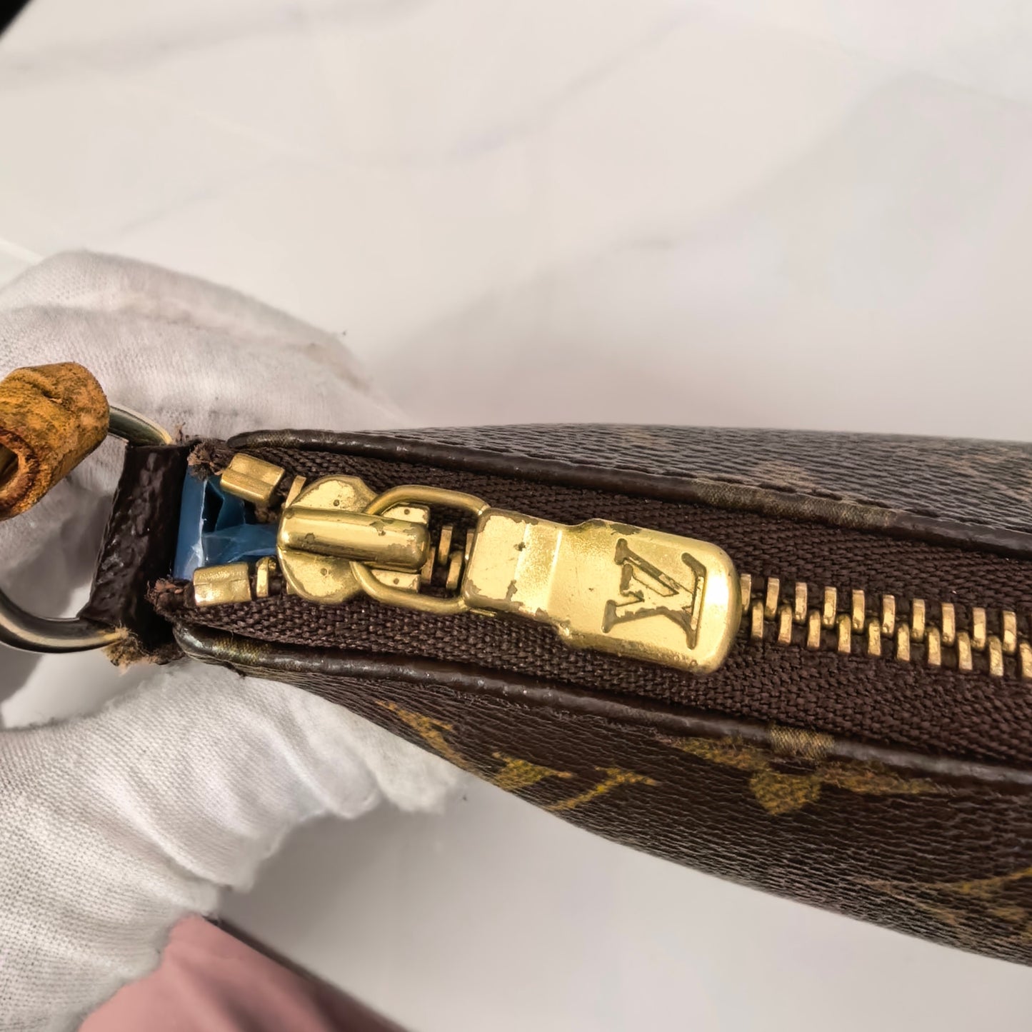 Louis Vuitton - Pochette Accessoires - Cloth - Brown - (small)