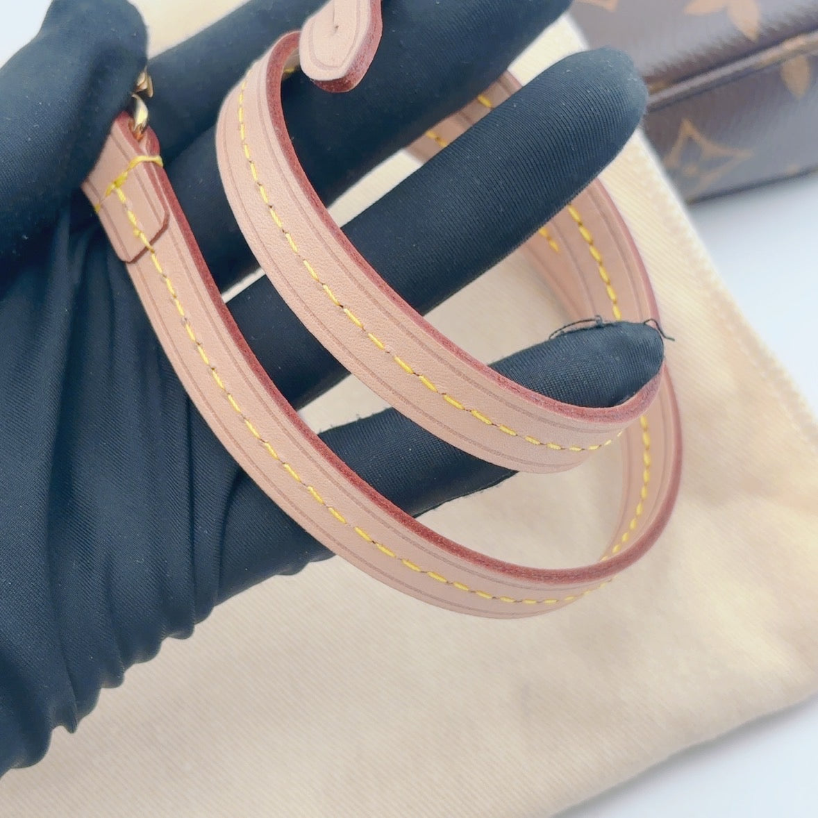 Louis Vuitton - Pochette Accessoires - Cloth - Brown - (small)