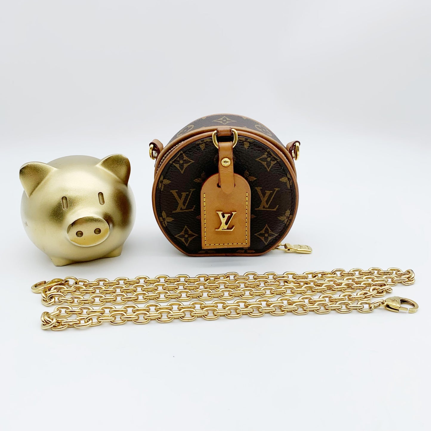 Louis Vuitton - Pochette Bonbon - Calfskin - Brown - (mini)