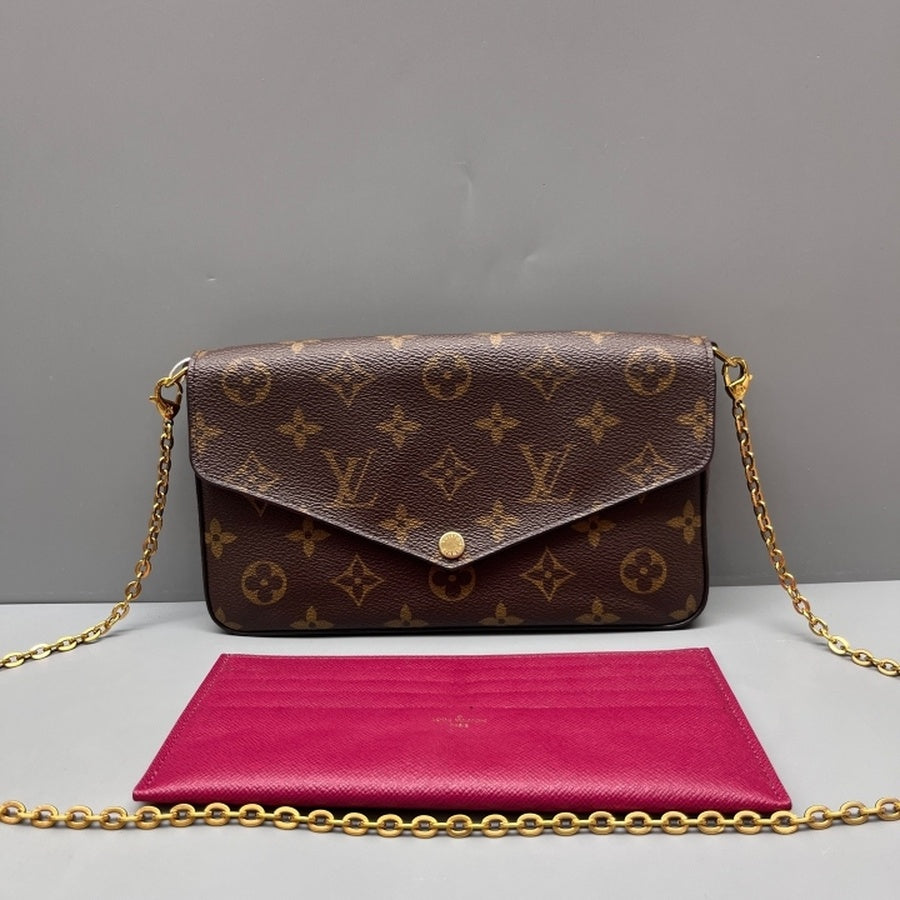 Louis Vuitton - Pochette Félicie - Cloth - Brown - (mini)