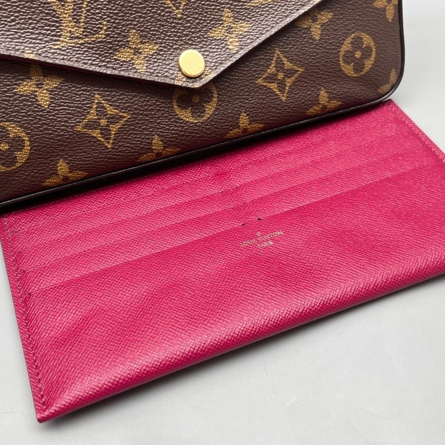 Louis Vuitton - Pochette Félicie - Cloth - Brown - (mini)