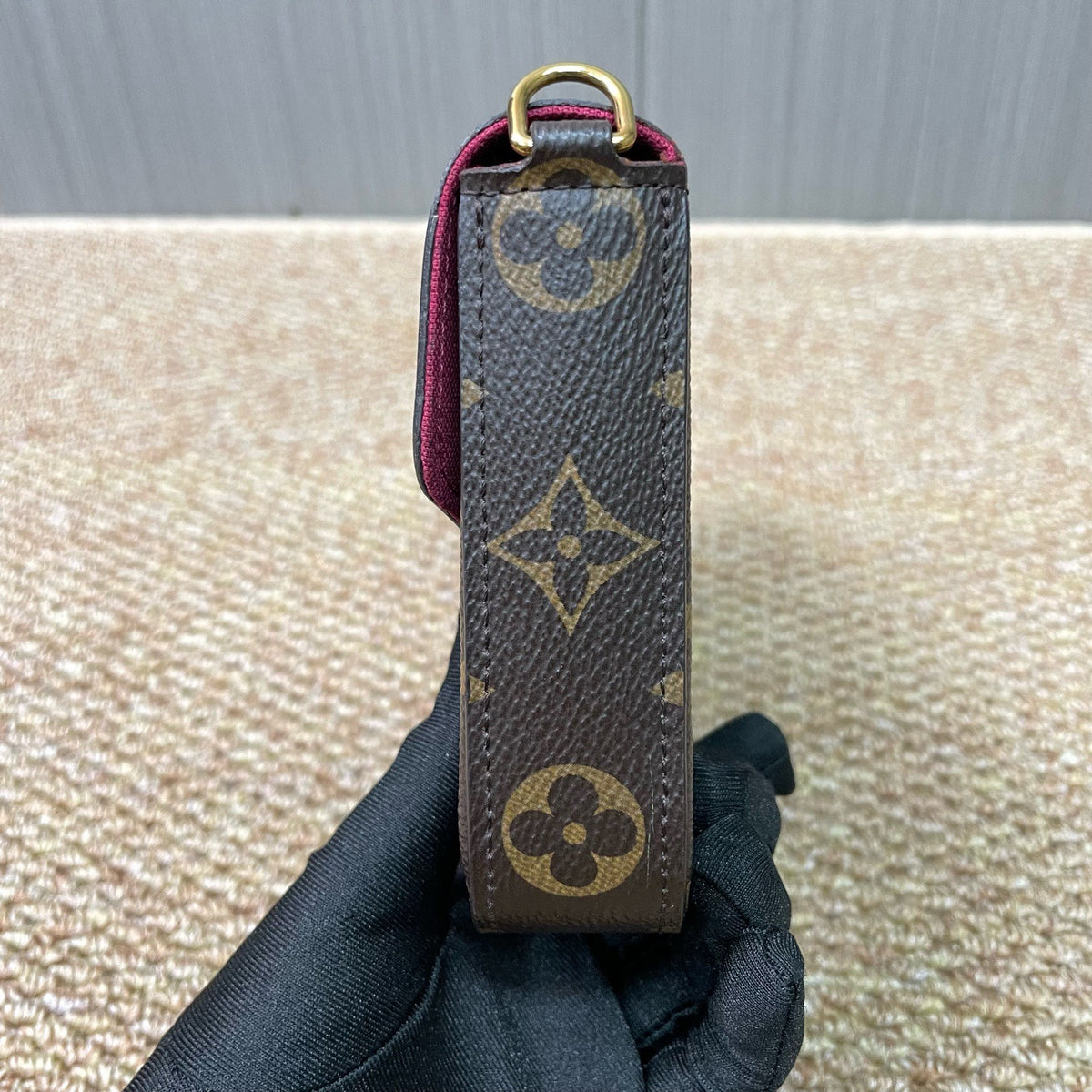 Louis Vuitton - Pochette Felicie - Cloth - Brown - (small)
