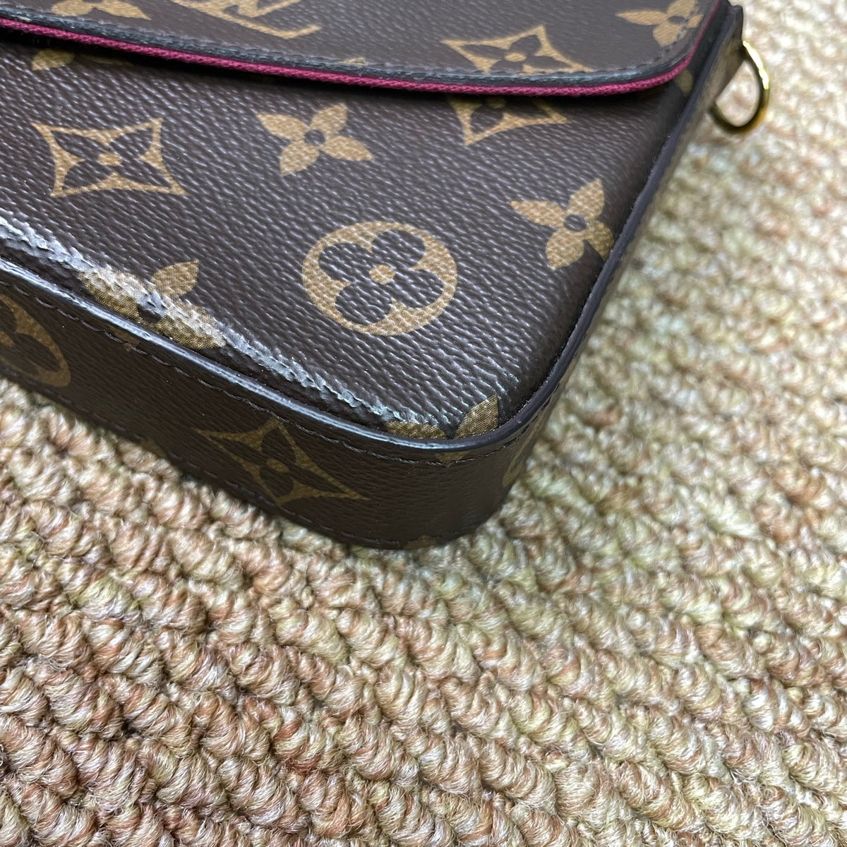 Louis Vuitton - Pochette Felicie - Cloth - Brown - (small)