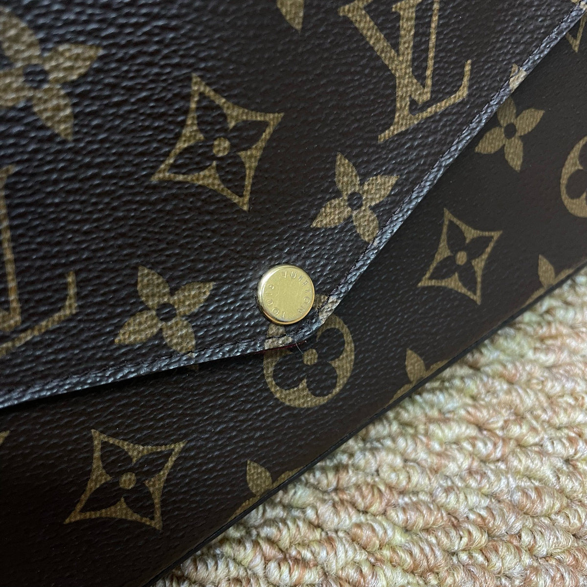 Louis Vuitton - Pochette Felicie - Cloth - Brown - (small)