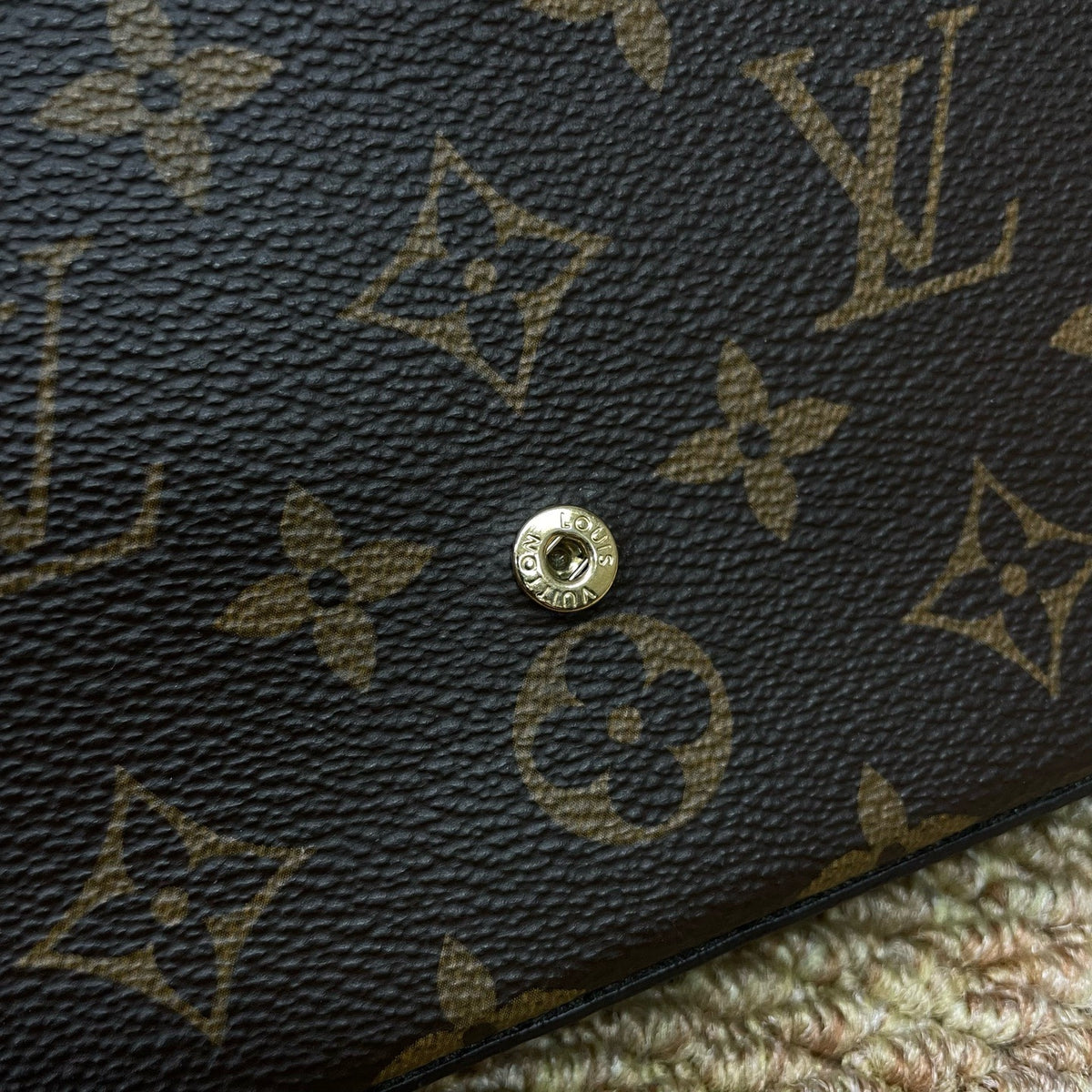 Louis Vuitton - Pochette Felicie - Cloth - Brown - (small)