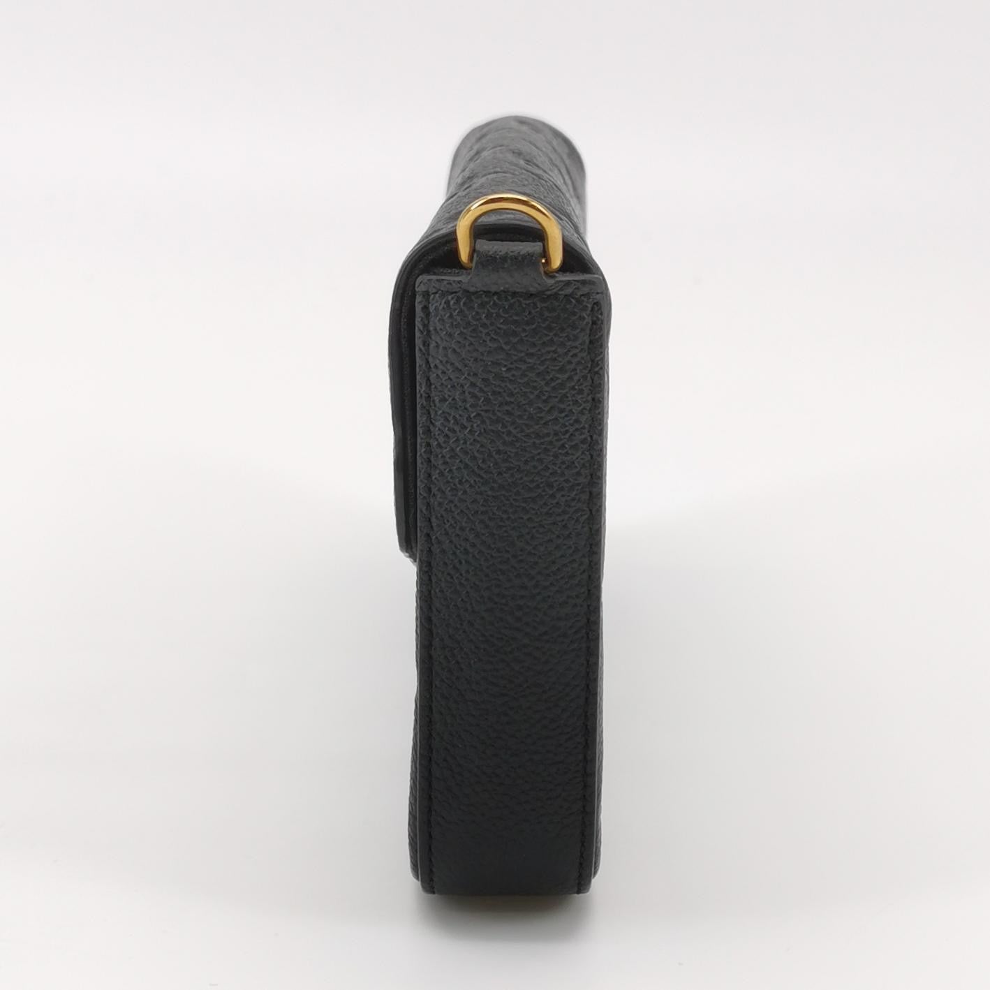 Louis Vuitton - Pochette Félicie - Leather - Black - (mini)