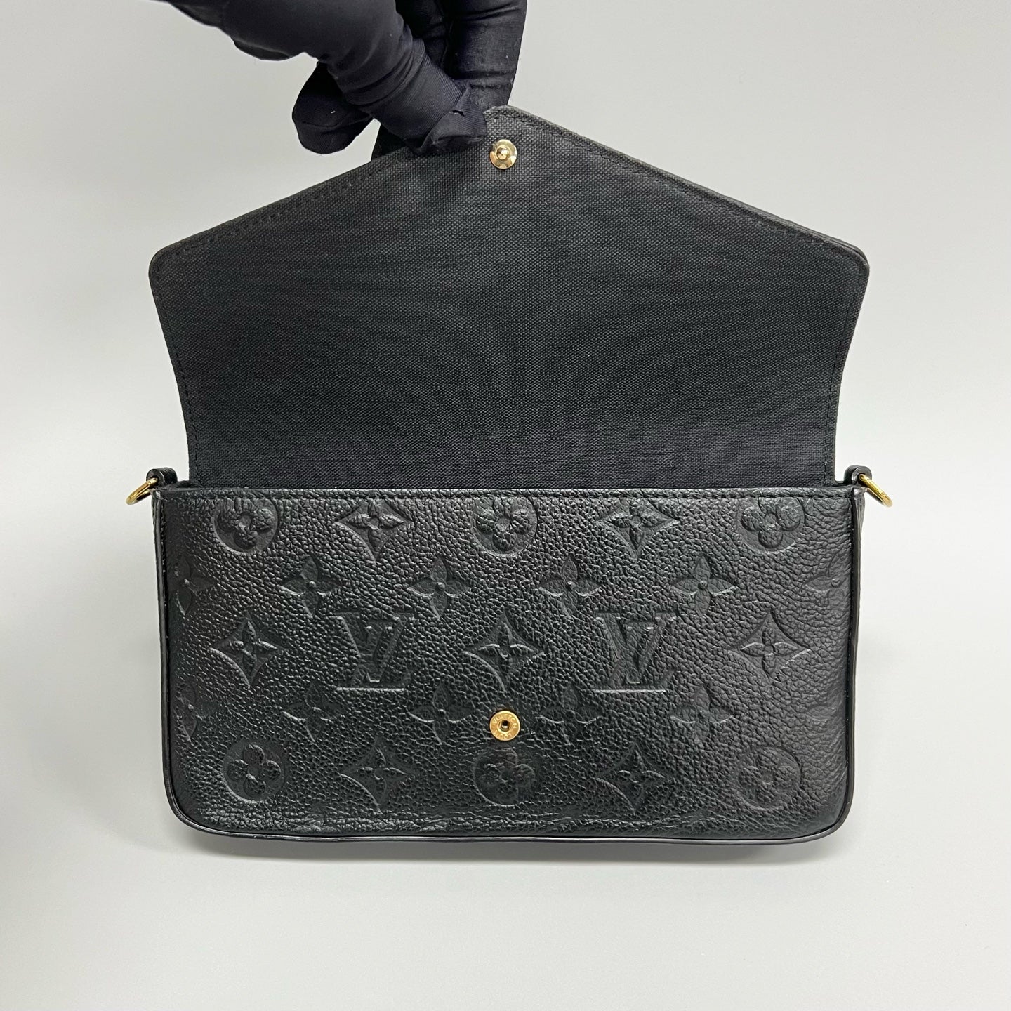 Louis Vuitton - Pochette Félicie - Leather - Black - (mini)