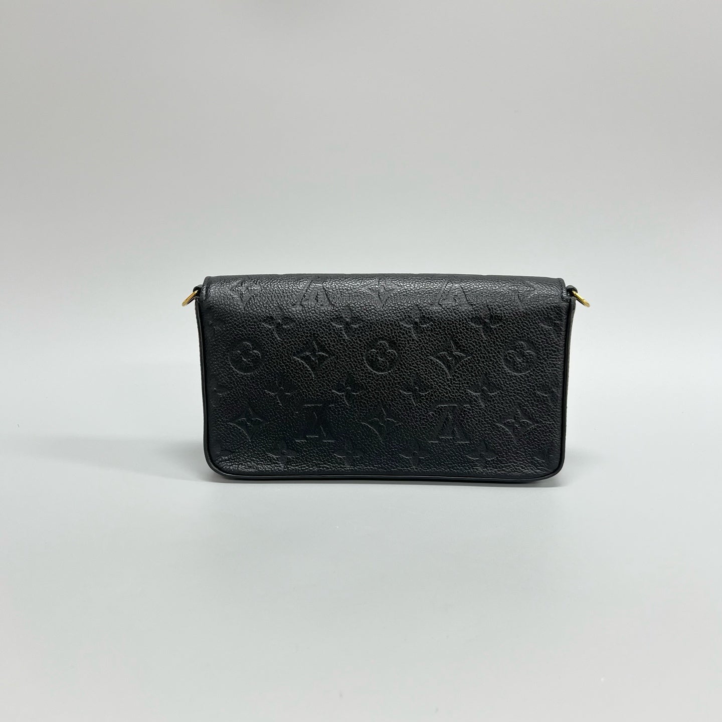 Louis Vuitton - Pochette Felicie - Leather - Black - (small)