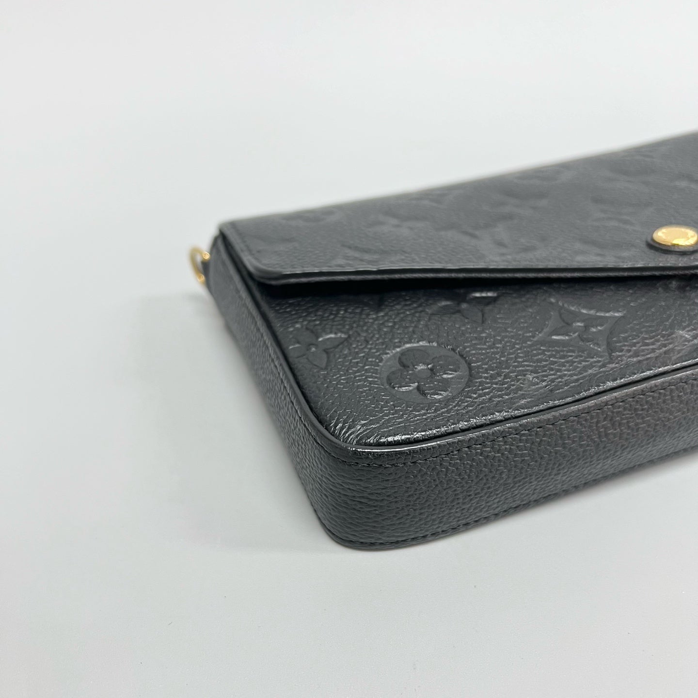 Louis Vuitton - Pochette Felicie - Leather - Black - (small)