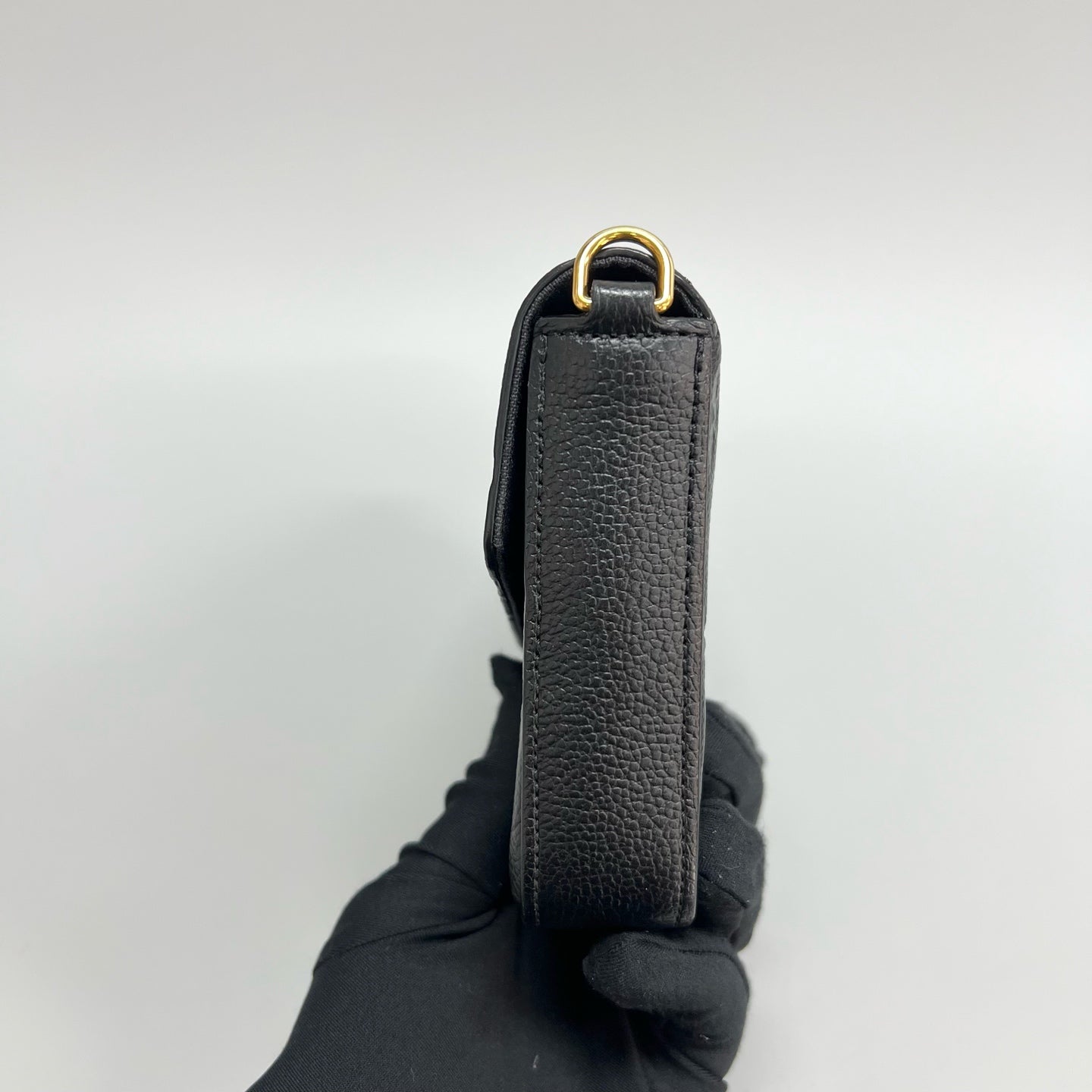 Louis Vuitton - Pochette Felicie - Leather - Black - (small)