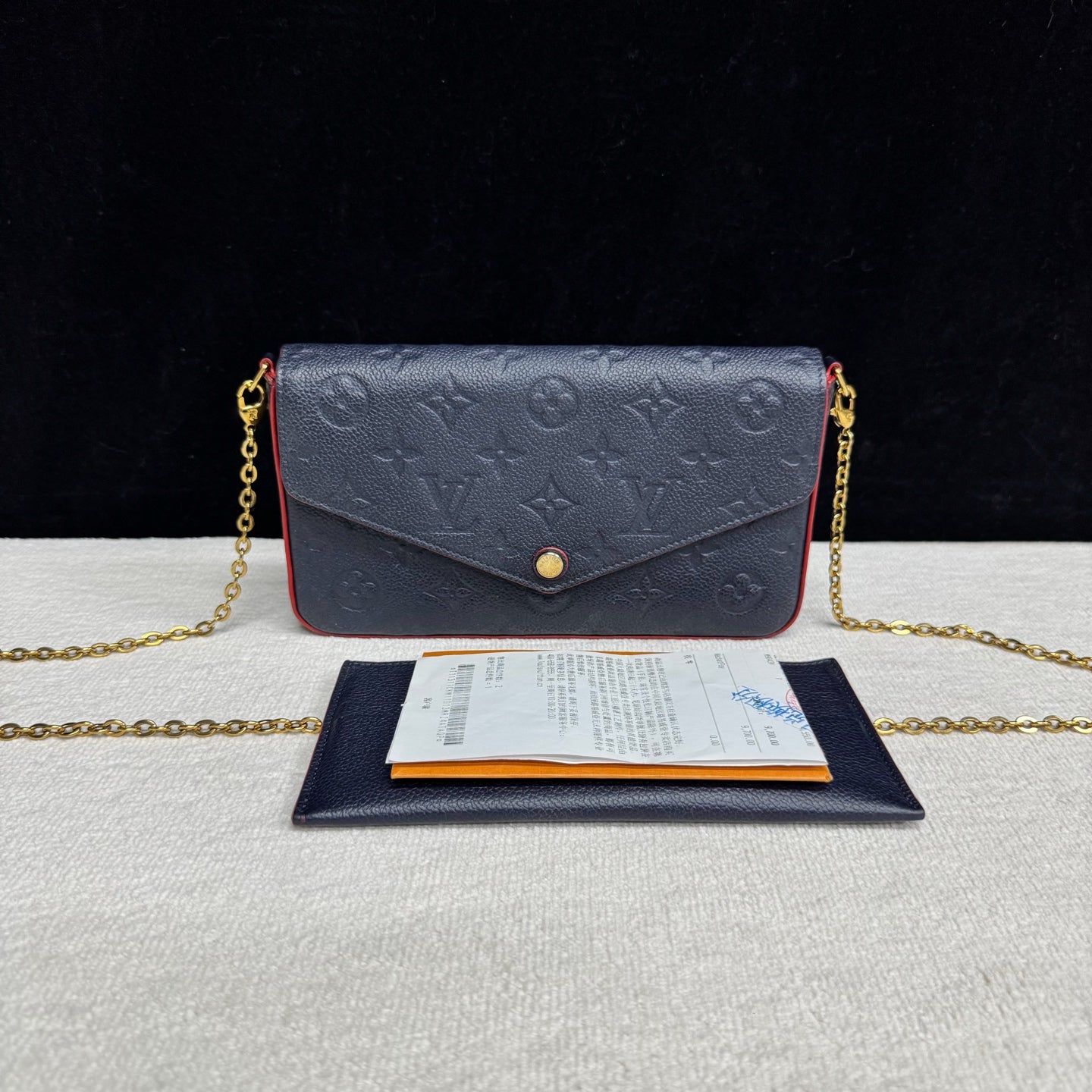 Louis Vuitton - Pochette Félicie - Leather - Blue - (mini)