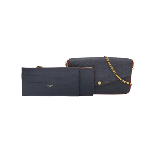 Louis Vuitton - Pochette Félicie - Leather - Blue - (mini)