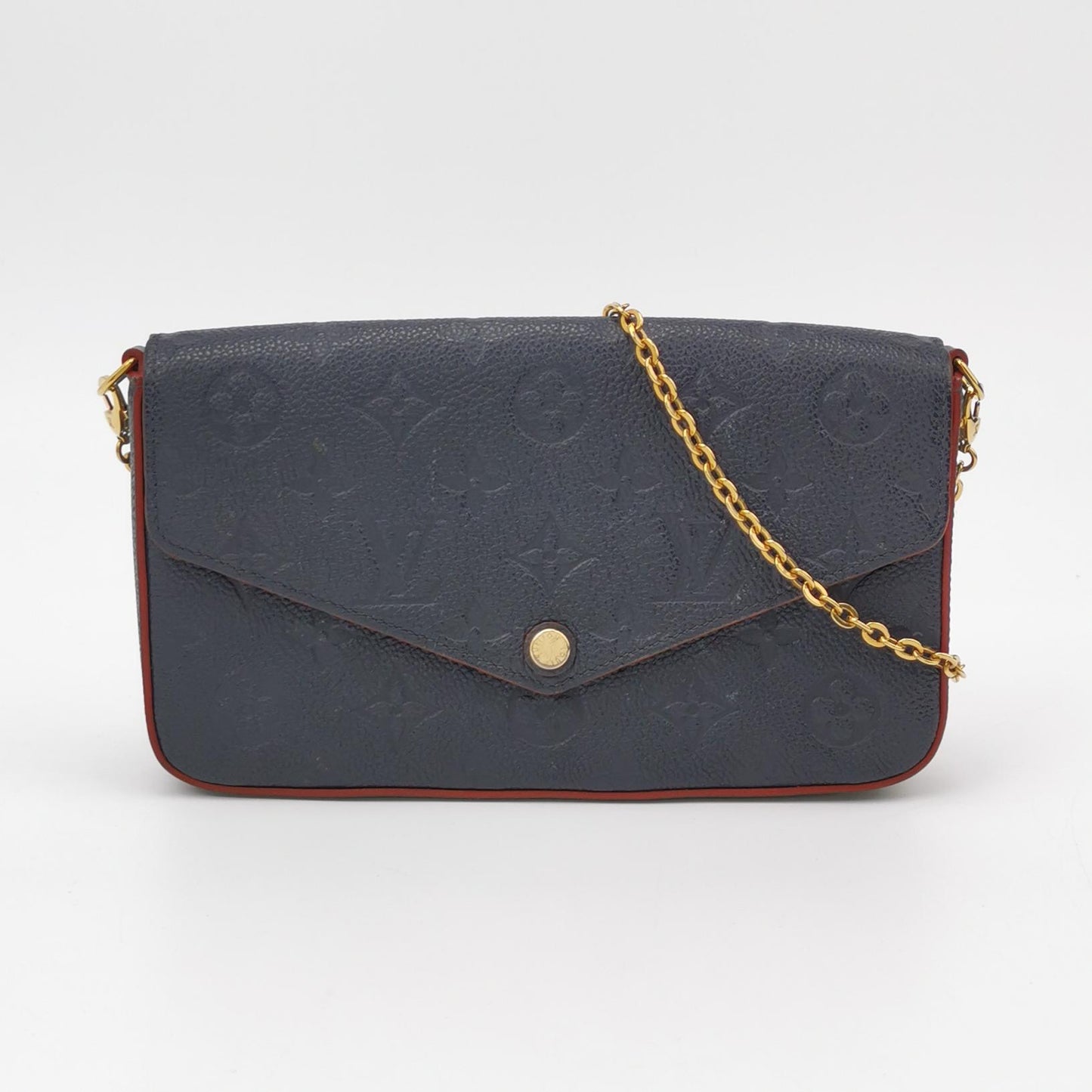 Louis Vuitton - Pochette Félicie - Leather - Blue - (mini)