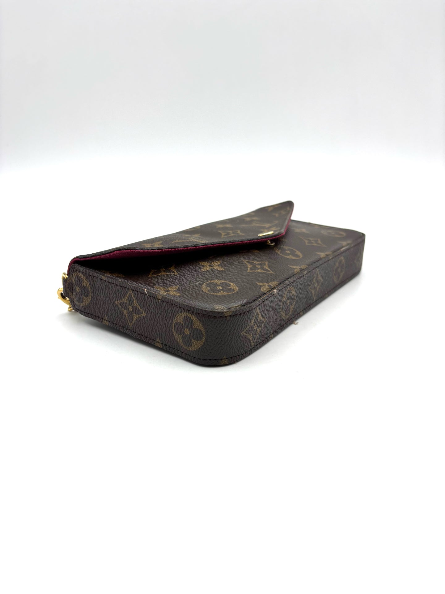 Louis Vuitton - Pochette Felicie - Leather - Brown - (mini)