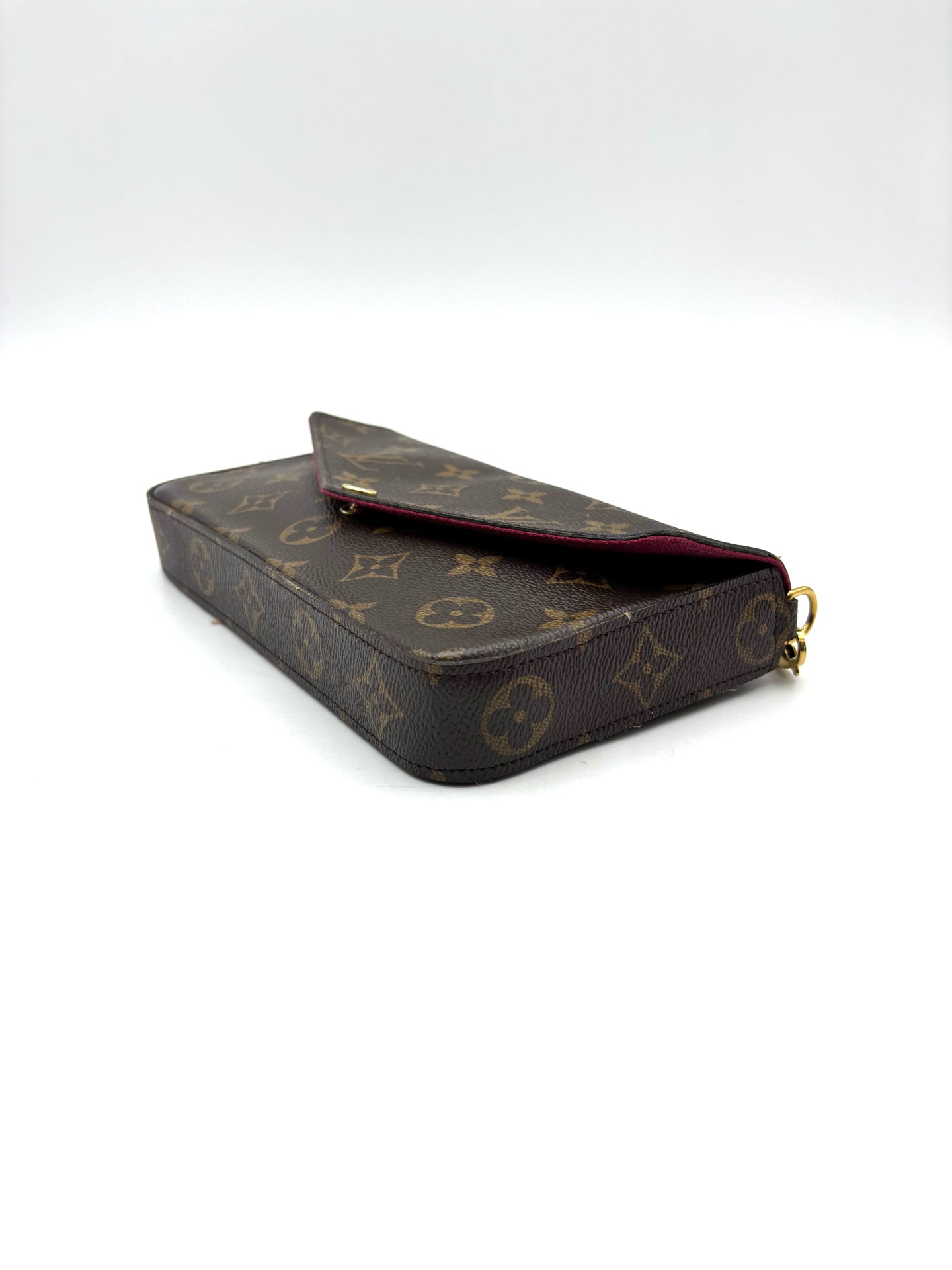 Louis Vuitton - Pochette Felicie - Leather - Brown - (mini)