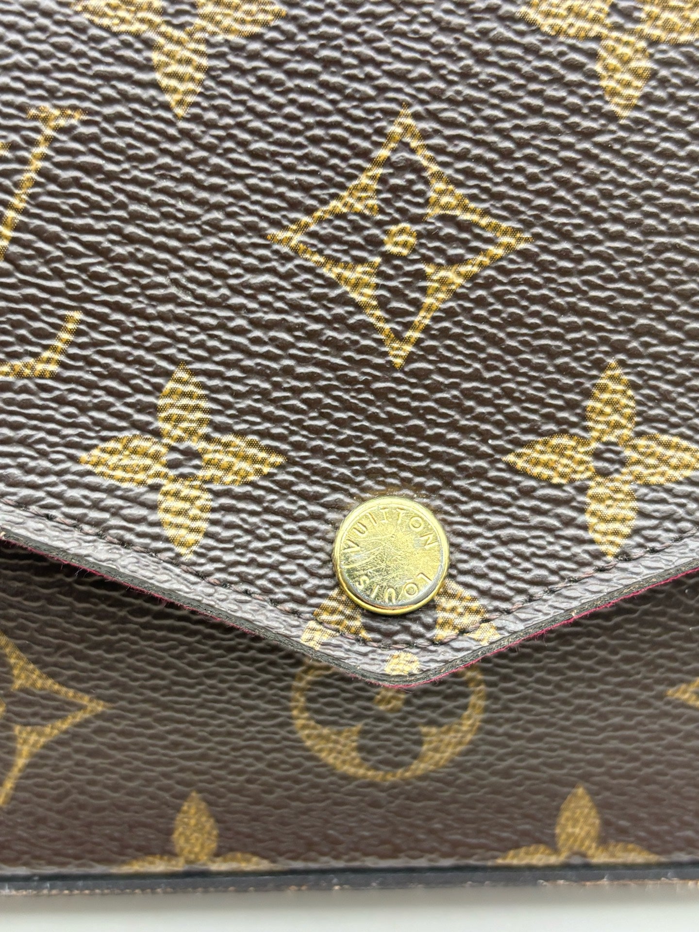 Louis Vuitton - Pochette Felicie - Leather - Brown - (mini)