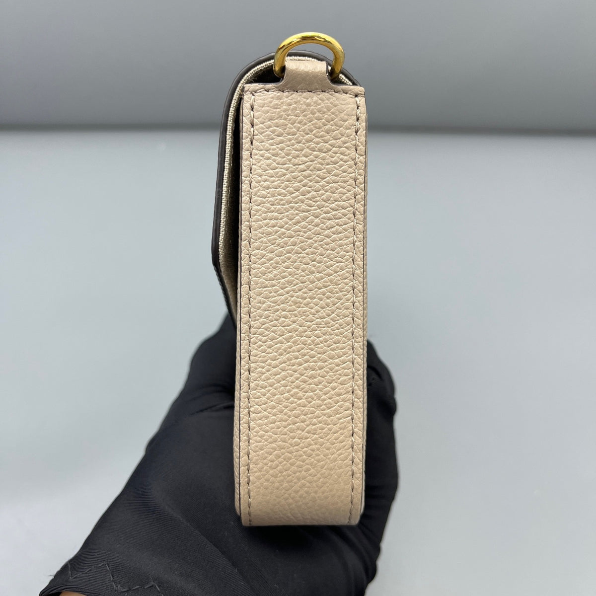 Louis Vuitton - Pochette Felicie - Leather - Grey - (mini)