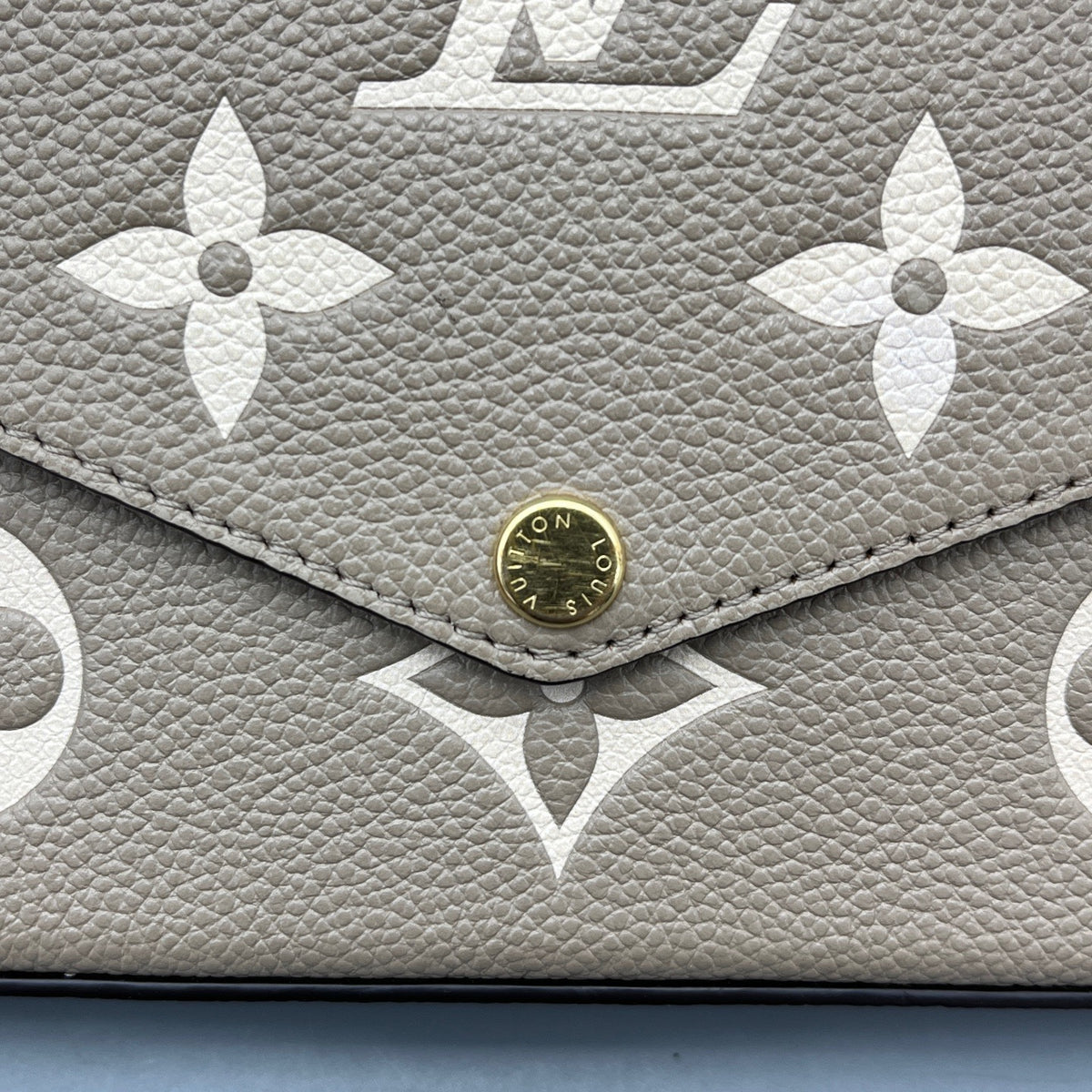 Louis Vuitton - Pochette Felicie - Leather - Grey - (mini)