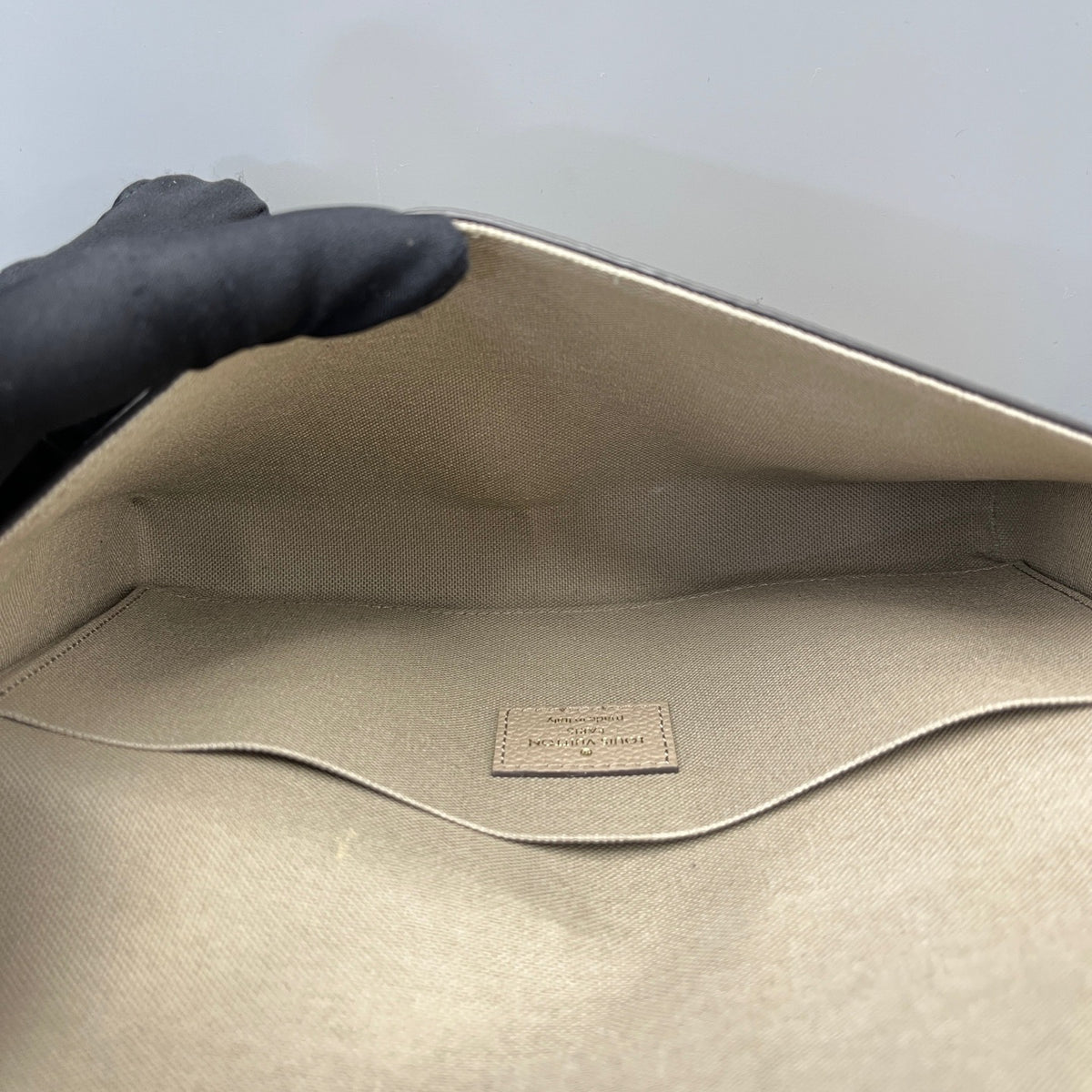 Louis Vuitton - Pochette Felicie - Leather - Grey - (mini)