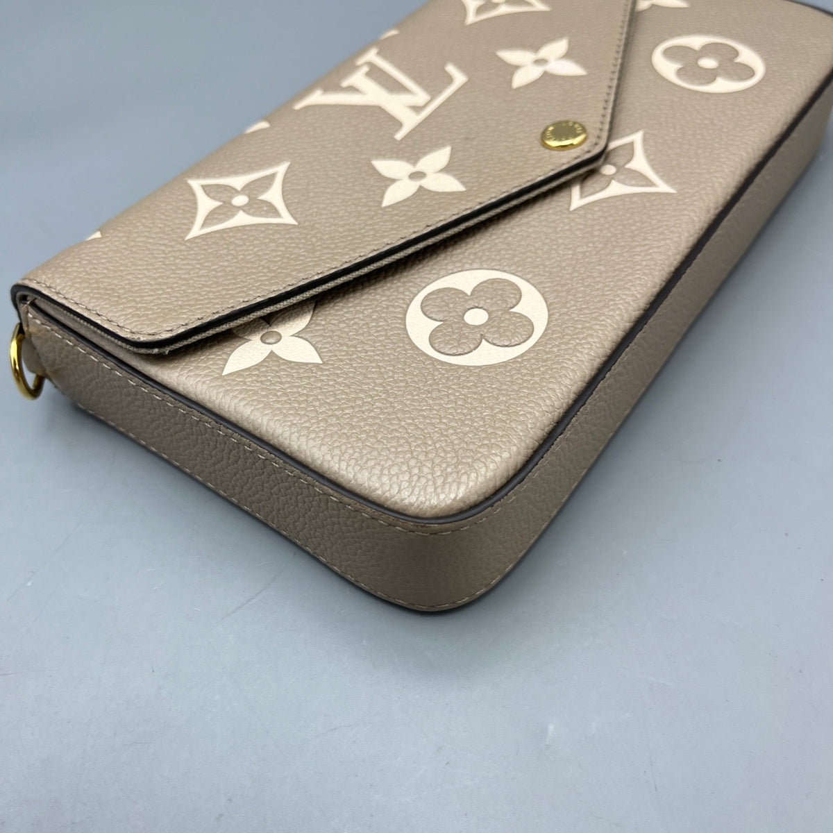 Louis Vuitton - Pochette Felicie - Leather - Grey - (mini)