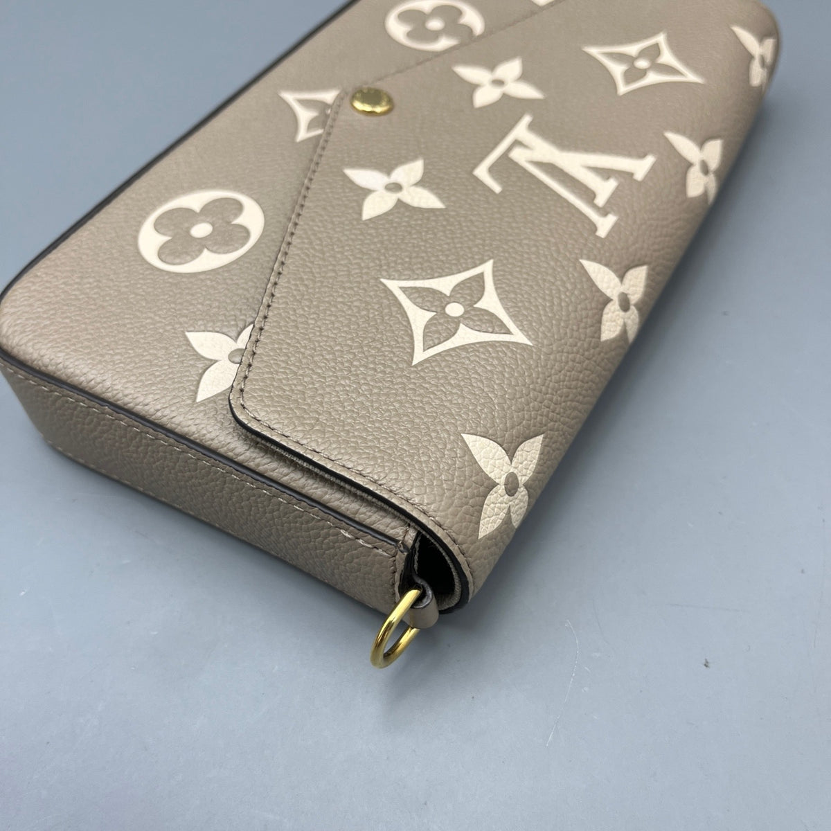 Louis Vuitton - Pochette Felicie - Leather - Grey - (mini)