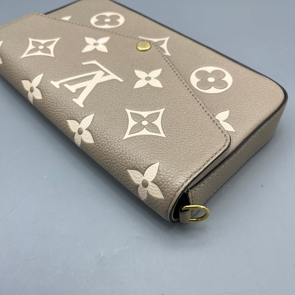 Louis Vuitton - Pochette Felicie - Leather - Grey - (mini)