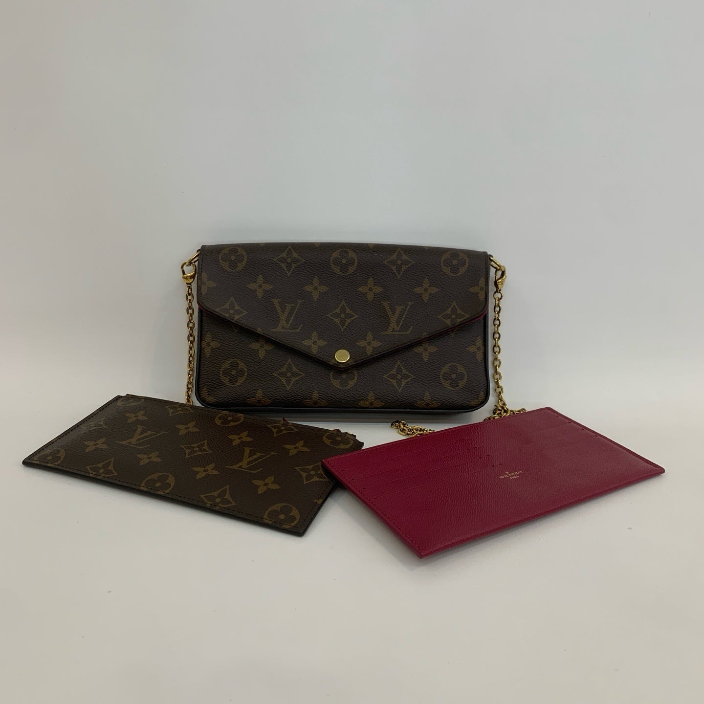 Louis Vuitton - Pochette Félicie - Synthetic - Brown - (mini)