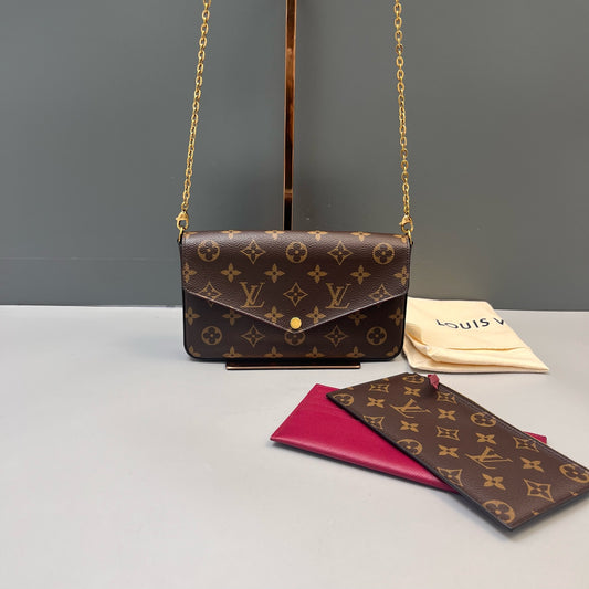 Louis Vuitton - Pochette Félicie - Synthetic - Brown - (mini)