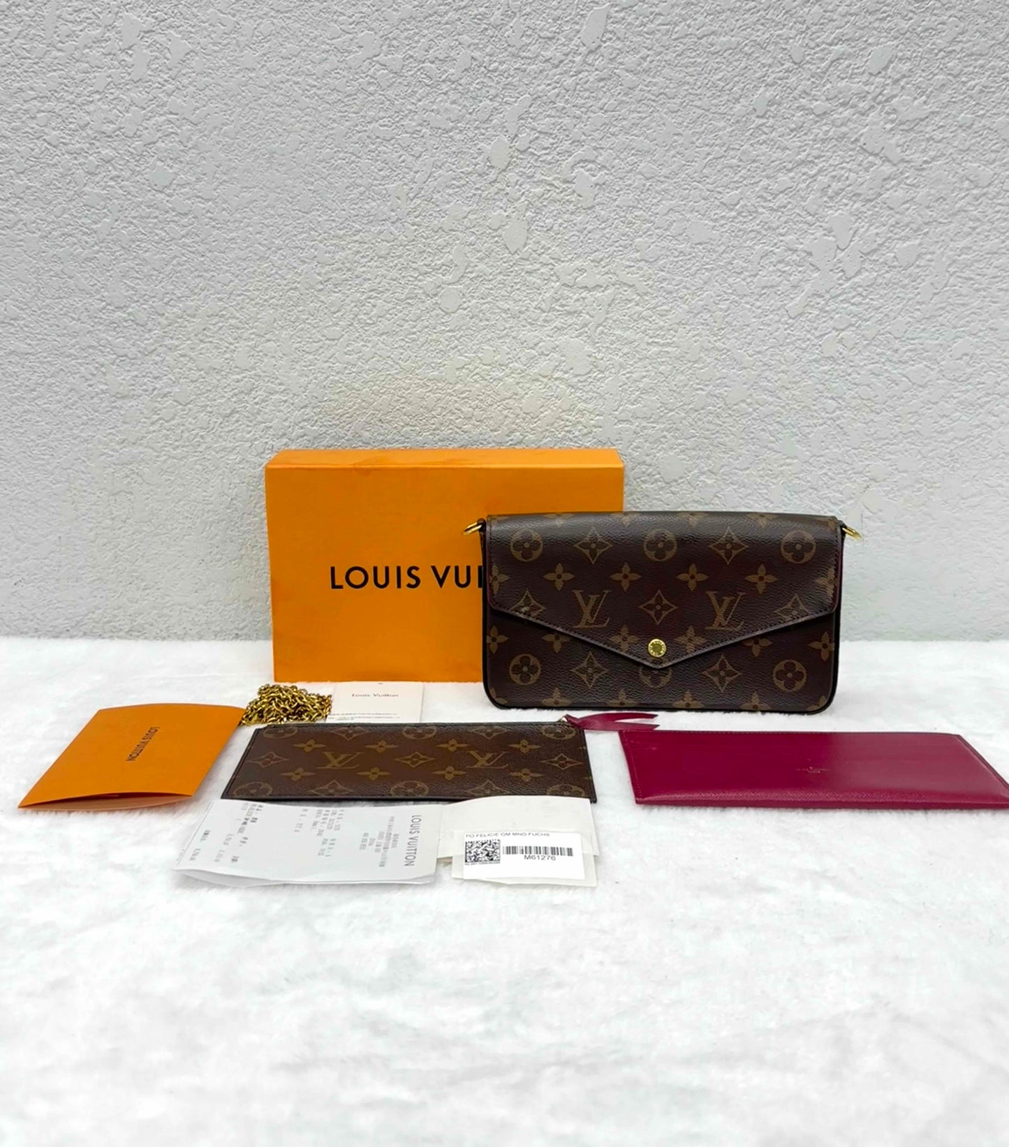 Louis Vuitton - Pochette Félicie - Synthetic - Brown - (mini)