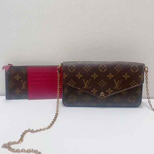 Louis Vuitton - Pochette Félicie - Synthetic - Brown - (mini)