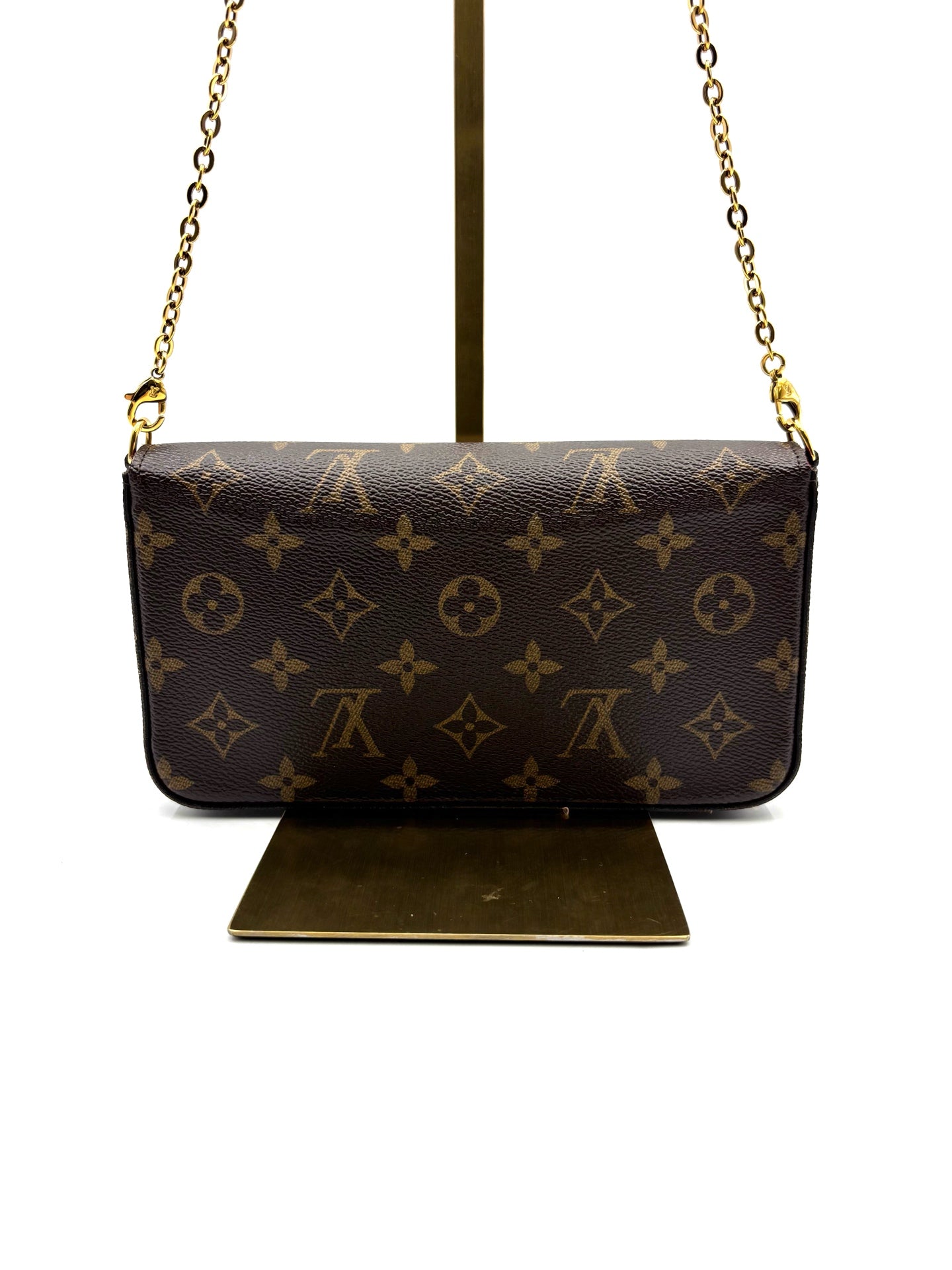 Louis Vuitton - Pochette Felicie - Synthetic - Brown - (mini)