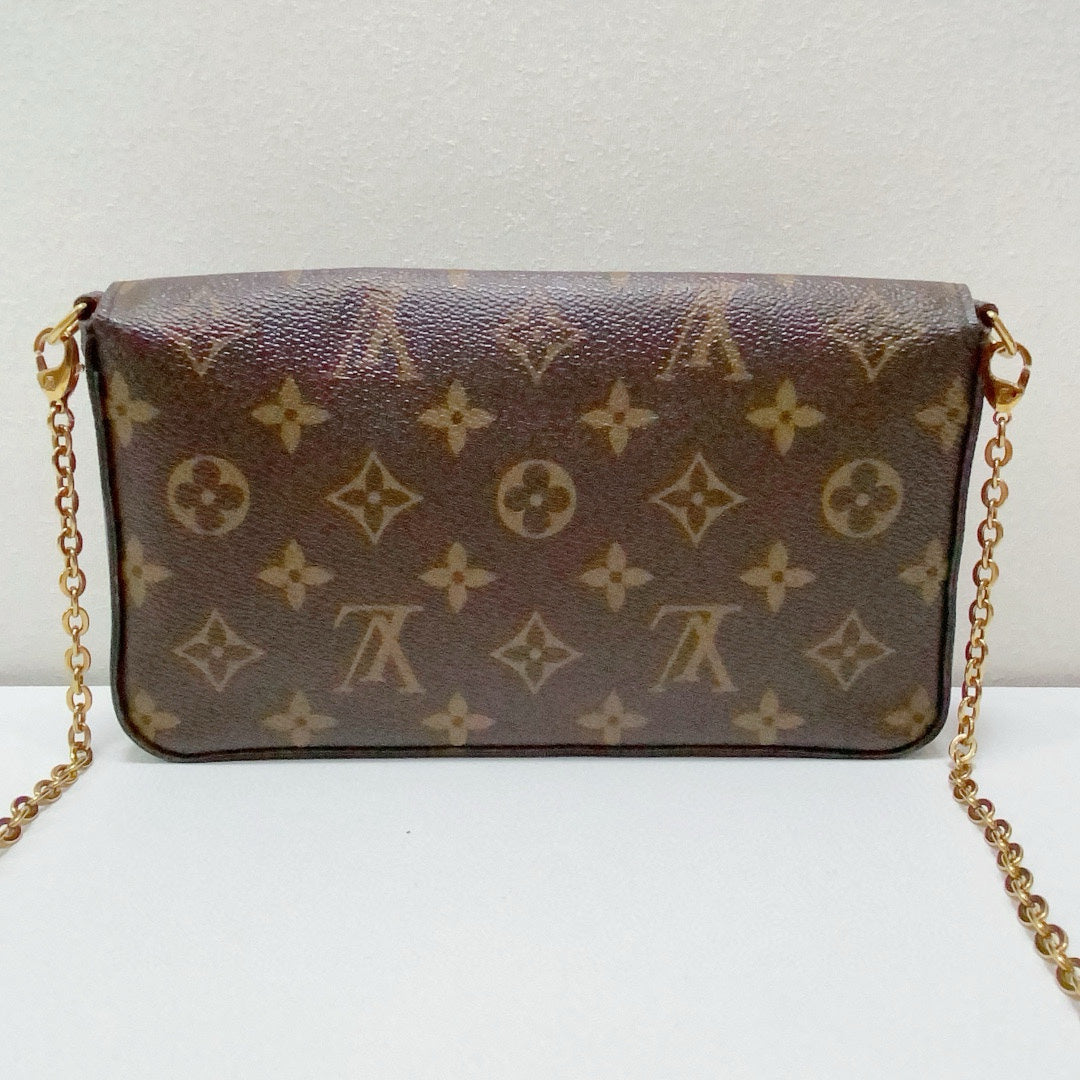 Louis Vuitton - Pochette Félicie - Synthetic - Brown - (mini)