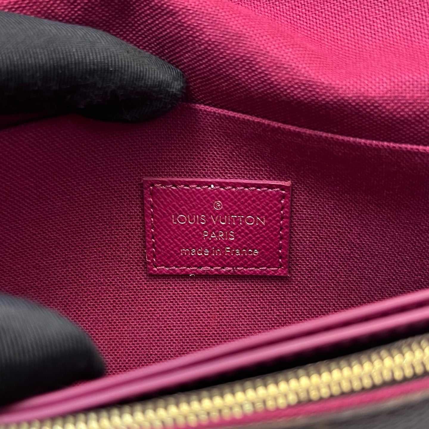 Louis Vuitton - Pochette Felicie - Synthetic - Brown - (mini)