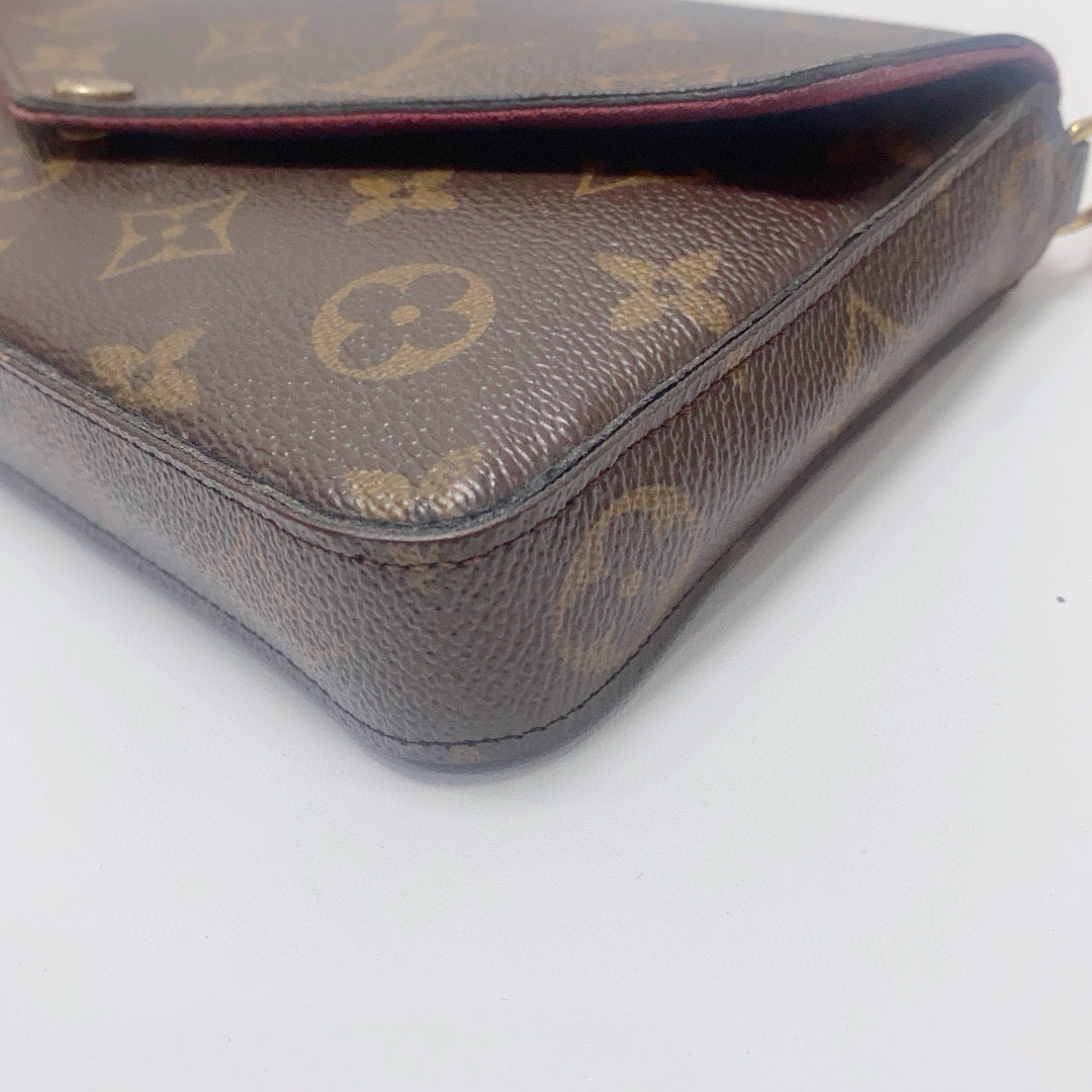 Louis Vuitton - Pochette Félicie - Synthetic - Brown - (mini)