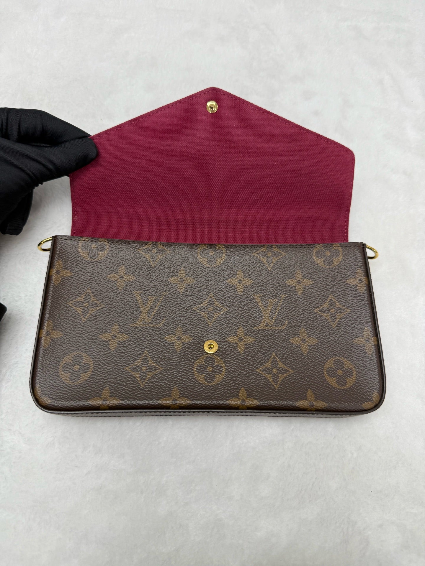 Louis Vuitton - Pochette Félicie - Synthetic - Brown - (mini)