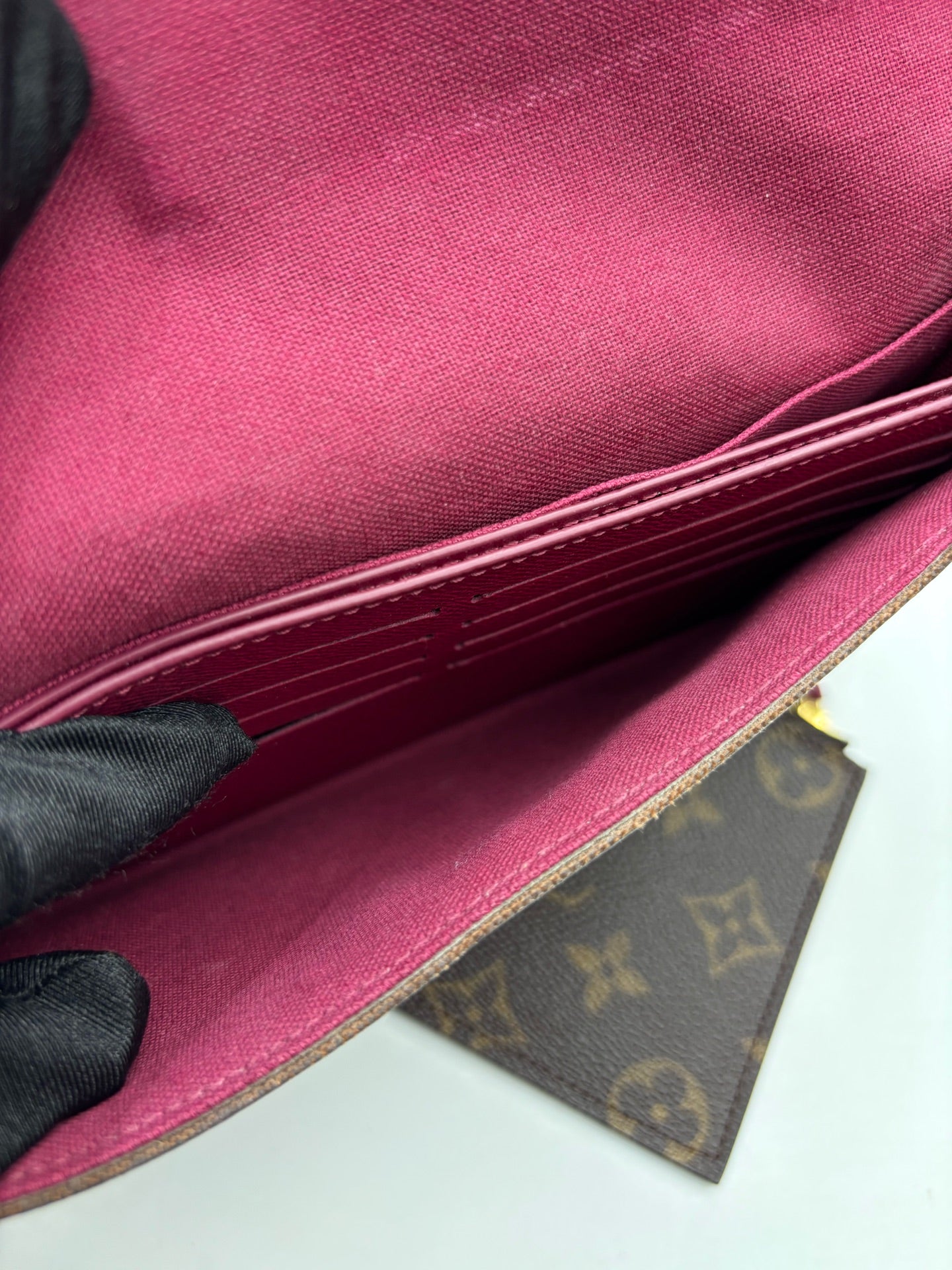 Louis Vuitton - Pochette Felicie - Synthetic - Brown - (mini)