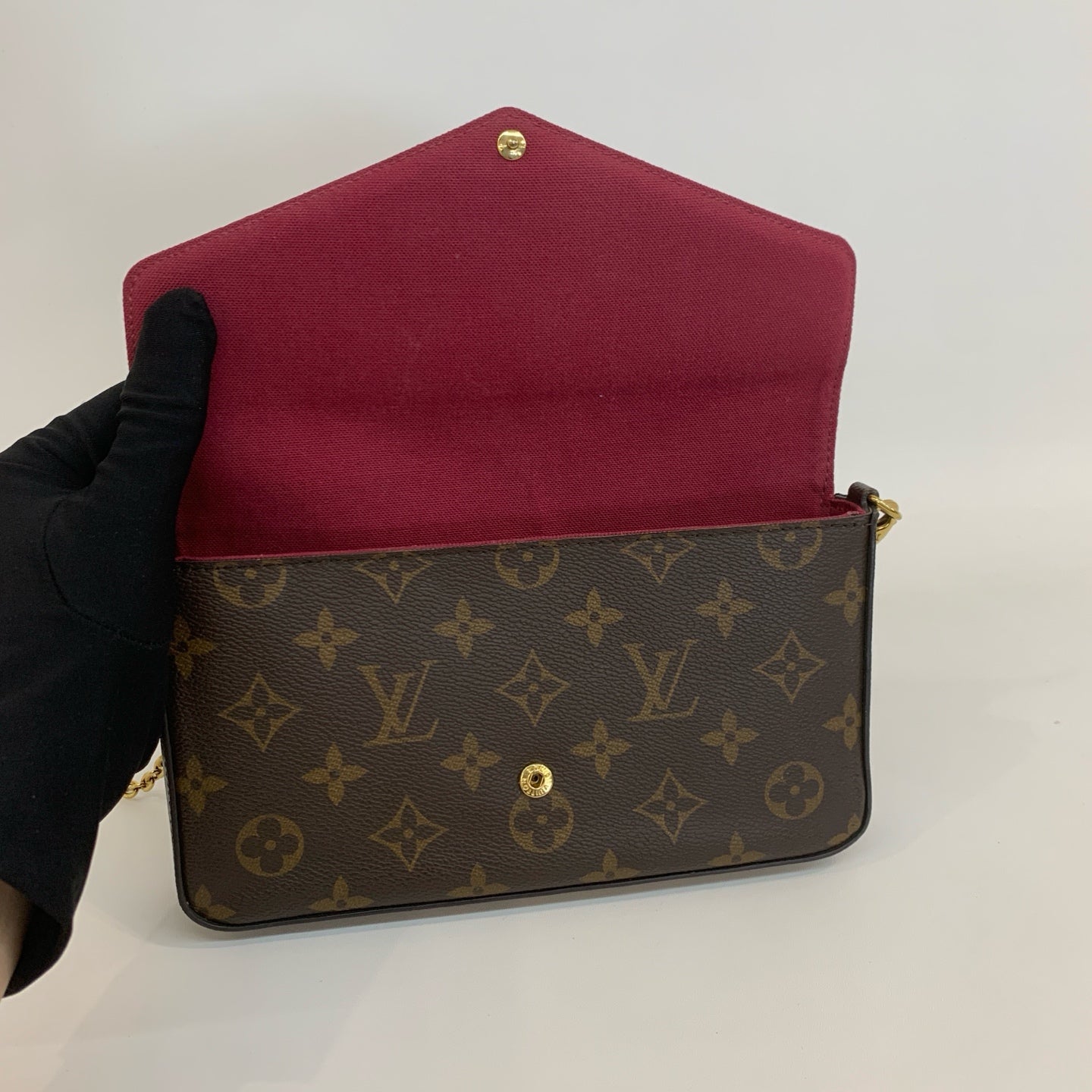 Louis Vuitton - Pochette Félicie - Synthetic - Brown - (mini)