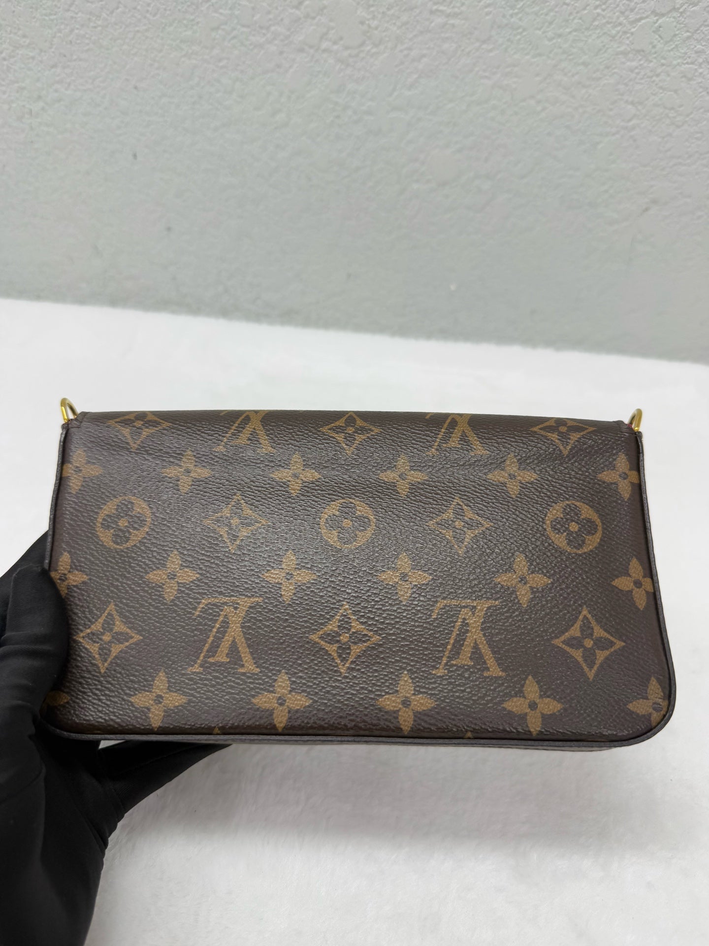 Louis Vuitton - Pochette Felicie - Synthetic - Brown - (mini)