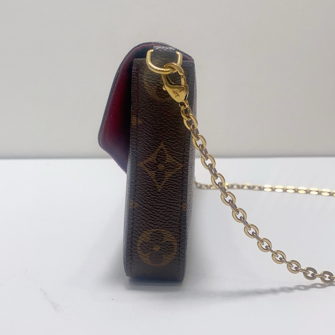 Louis Vuitton - Pochette Félicie - Synthetic - Brown - (mini)