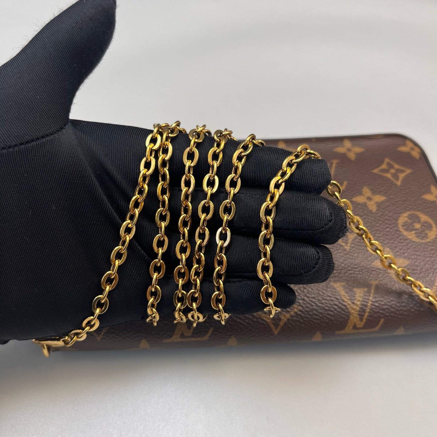 Louis Vuitton - Pochette Félicie - Synthetic - Brown - (mini)