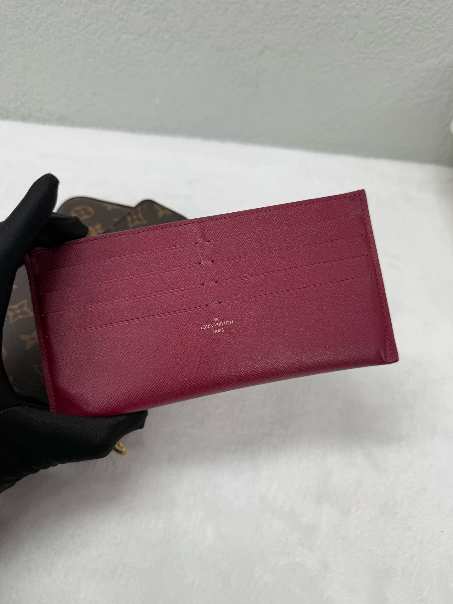 Louis Vuitton - Pochette Felicie - Synthetic - Brown - (mini)