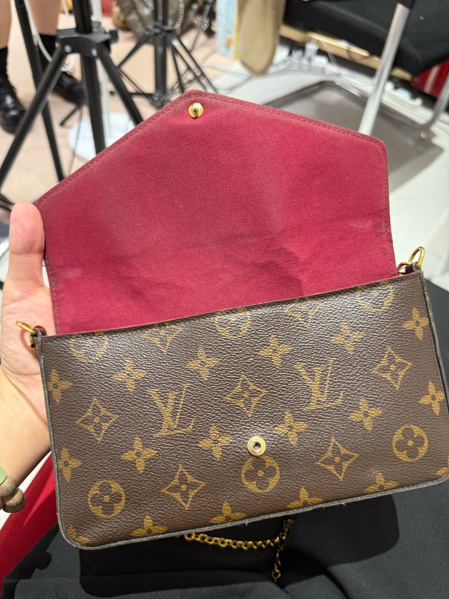 Louis Vuitton - Pochette Félicie - Synthetic - Brown - (mini)