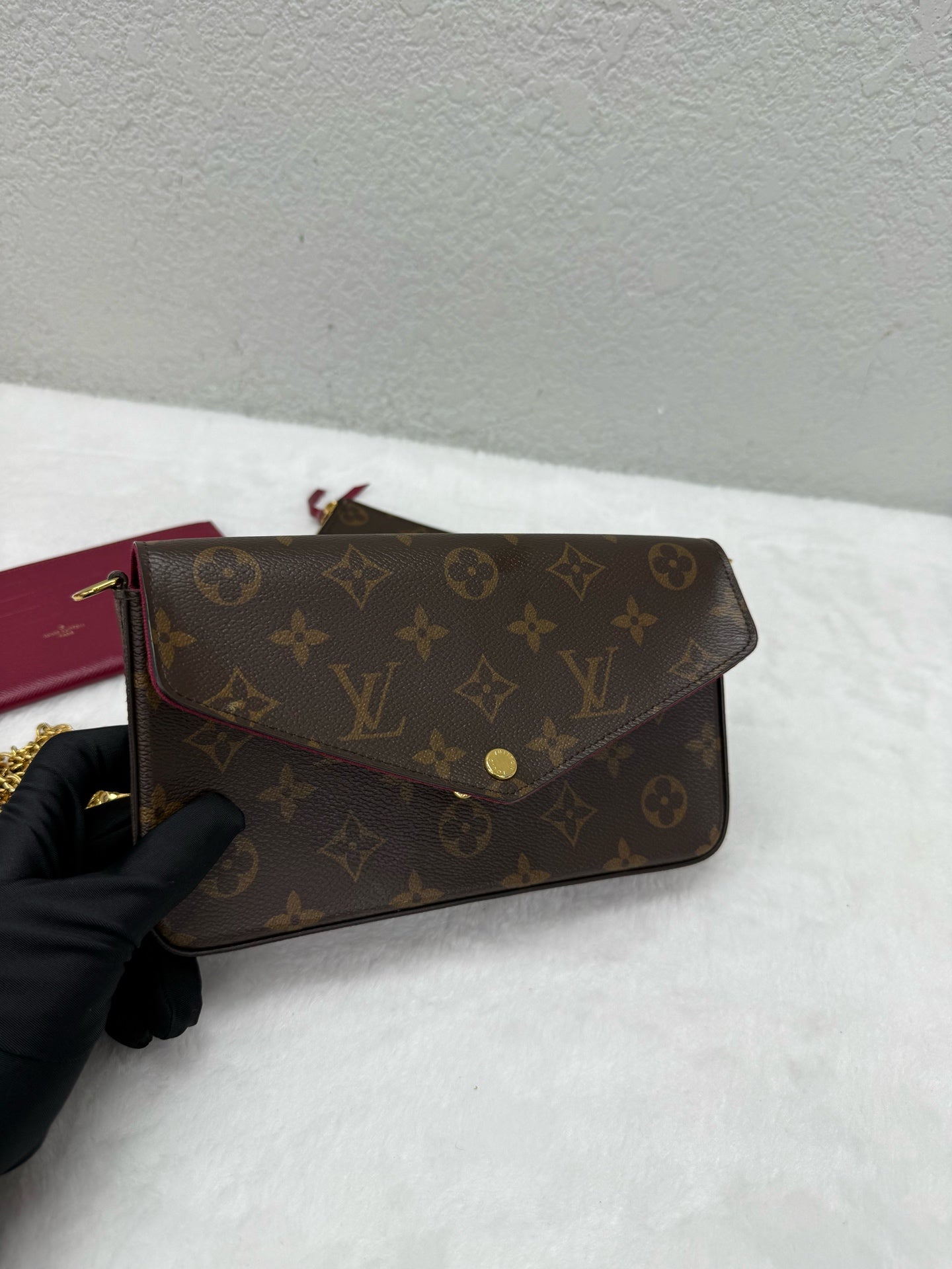 Louis Vuitton - Pochette Félicie - Synthetic - Brown - (mini)