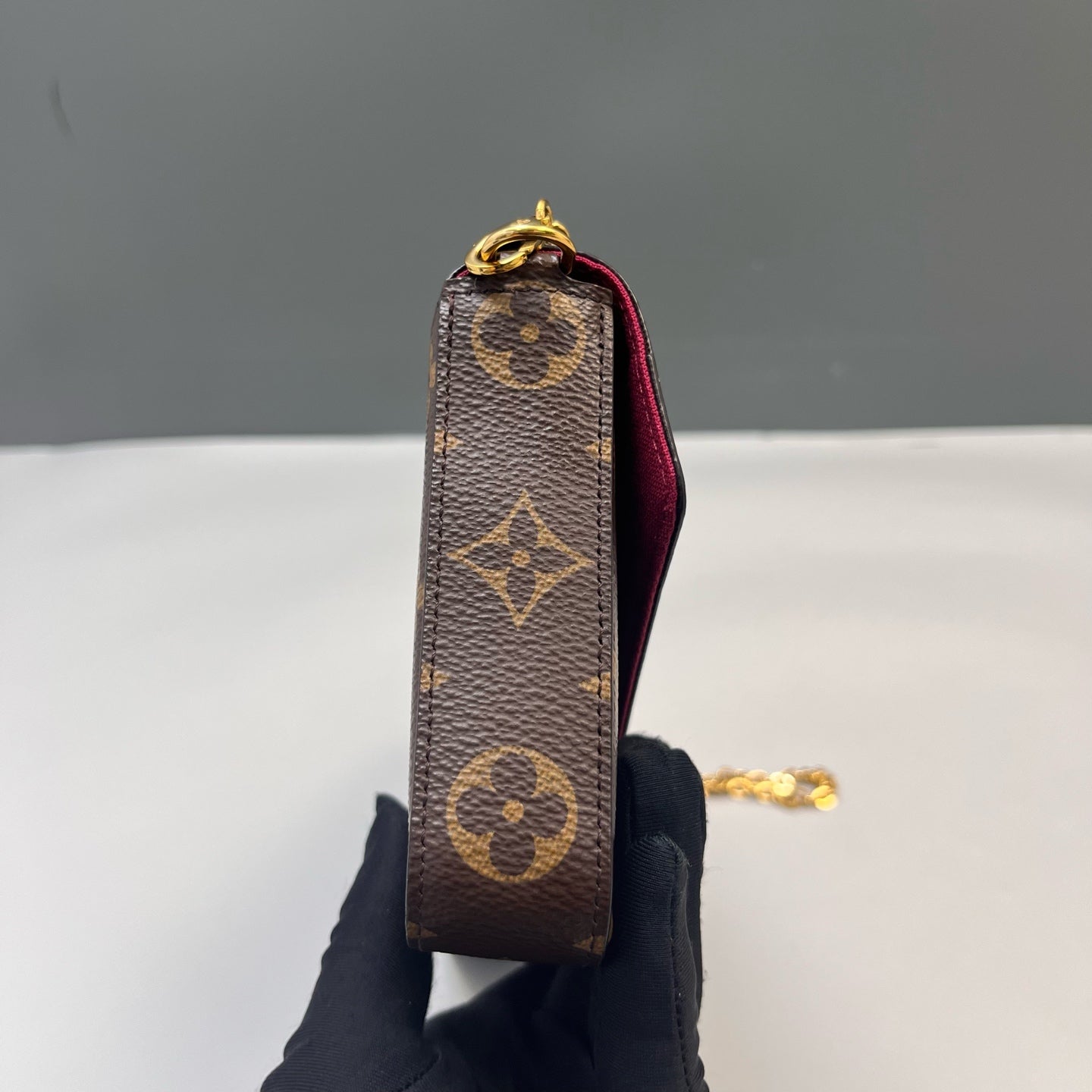 Louis Vuitton - Pochette Félicie - Synthetic - Brown - (mini)