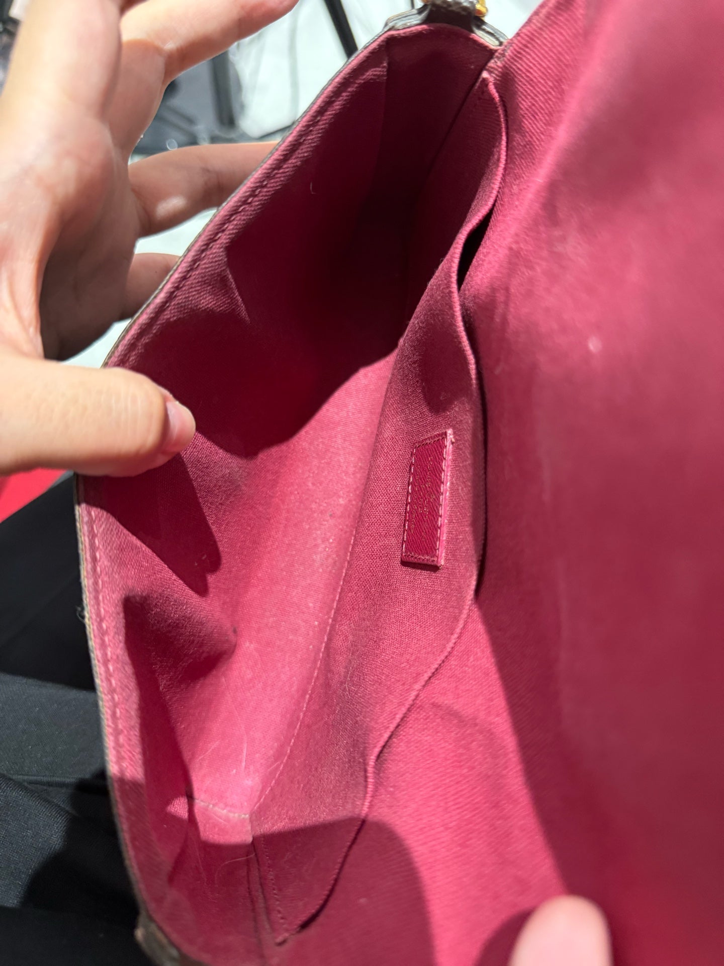 Louis Vuitton - Pochette Félicie - Synthetic - Brown - (mini)