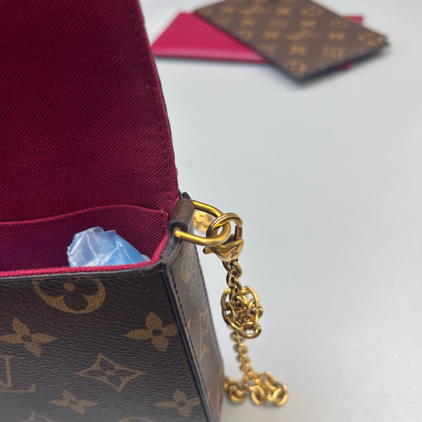 Louis Vuitton - Pochette Félicie - Synthetic - Brown - (mini)