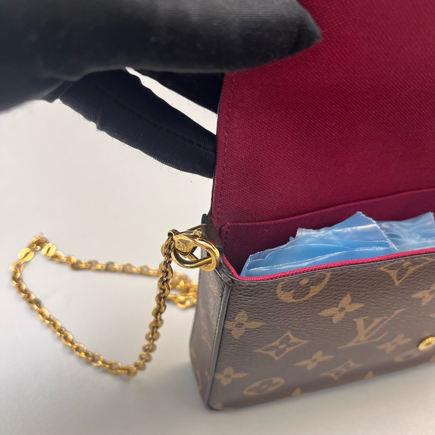 Louis Vuitton - Pochette Félicie - Synthetic - Brown - (mini)